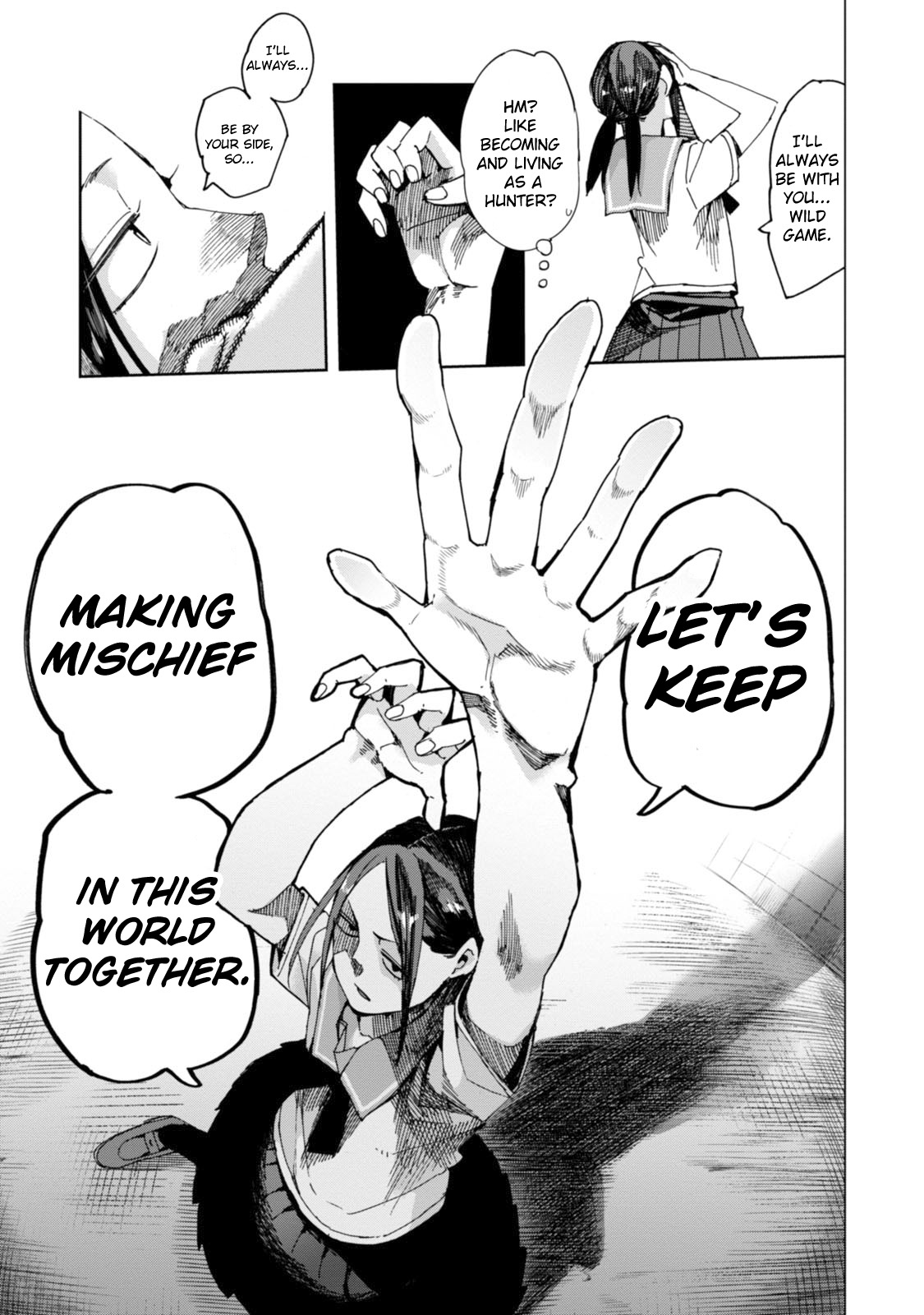 Chio-chan no Tsuugakuro Chapter 26 page 19 - Chapter 26: Apocri!