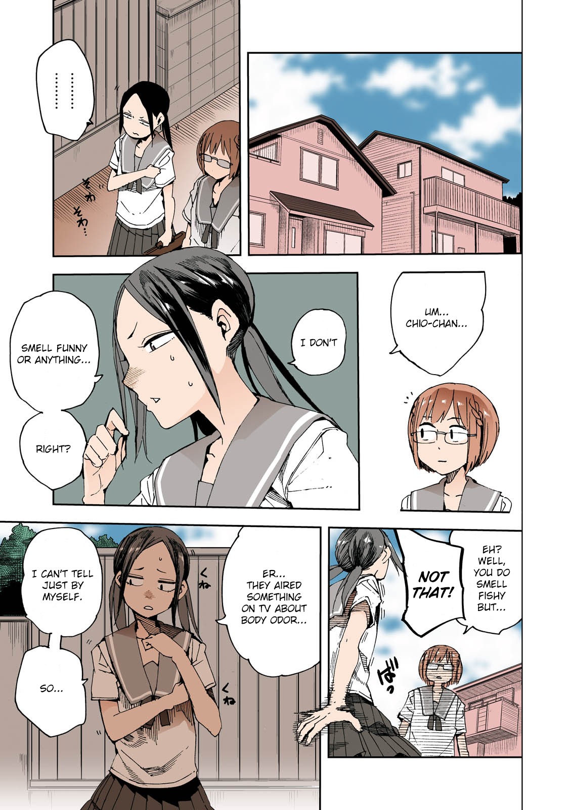 Chio-chan no Tsuugakuro Chapter 26 page 5 - Chapter 26: Apocri!