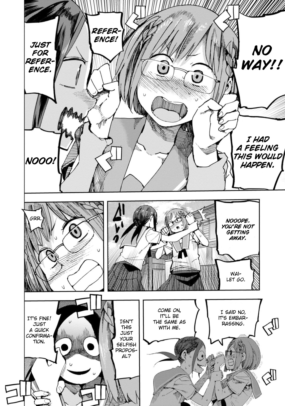Chio-chan no Tsuugakuro Chapter 26 page 8 - Chapter 26: Apocri!