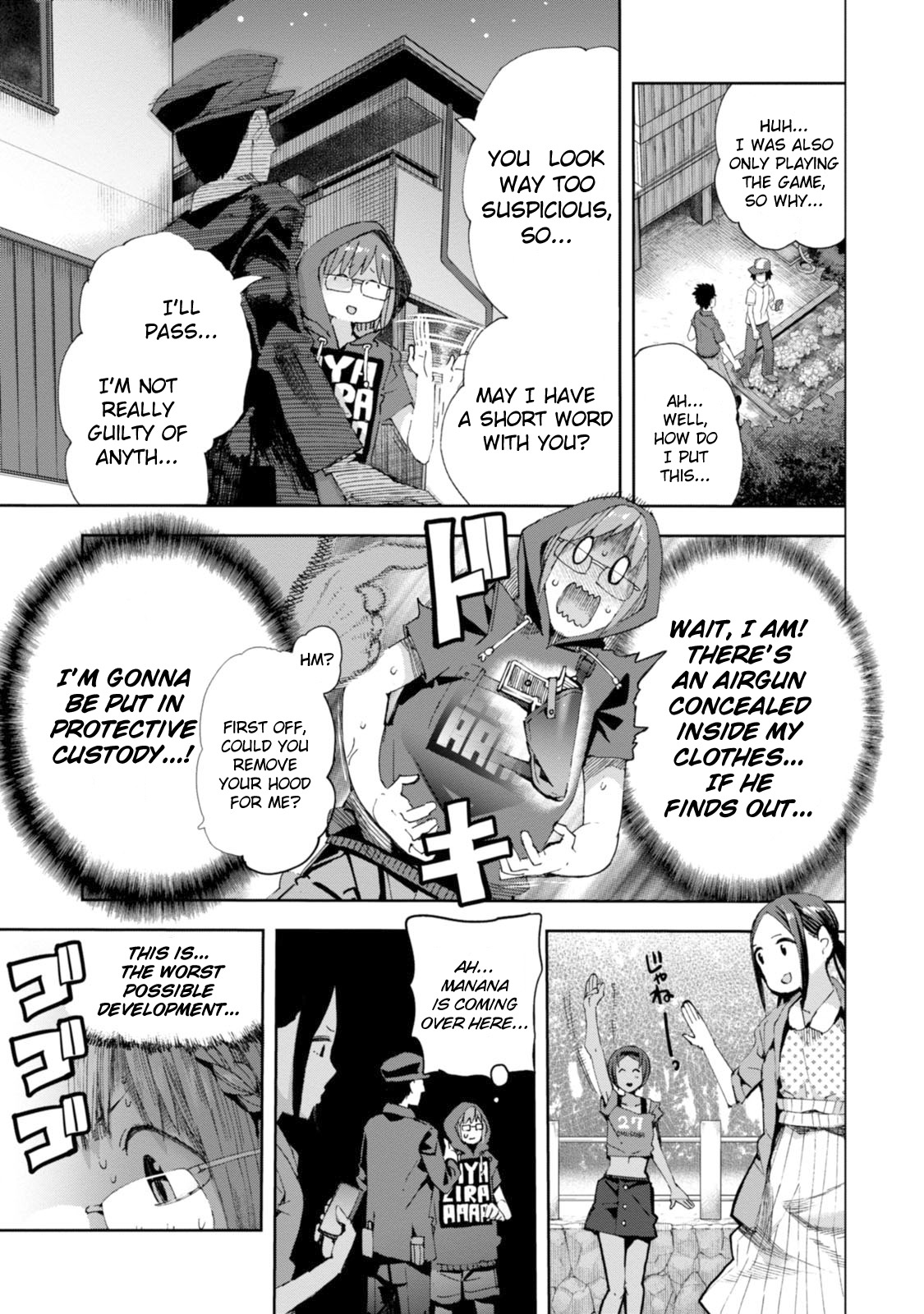 Chio-chan no Tsuugakuro Chapter 28 page 21 - Chapter 28: Chio-chan Plays GO!