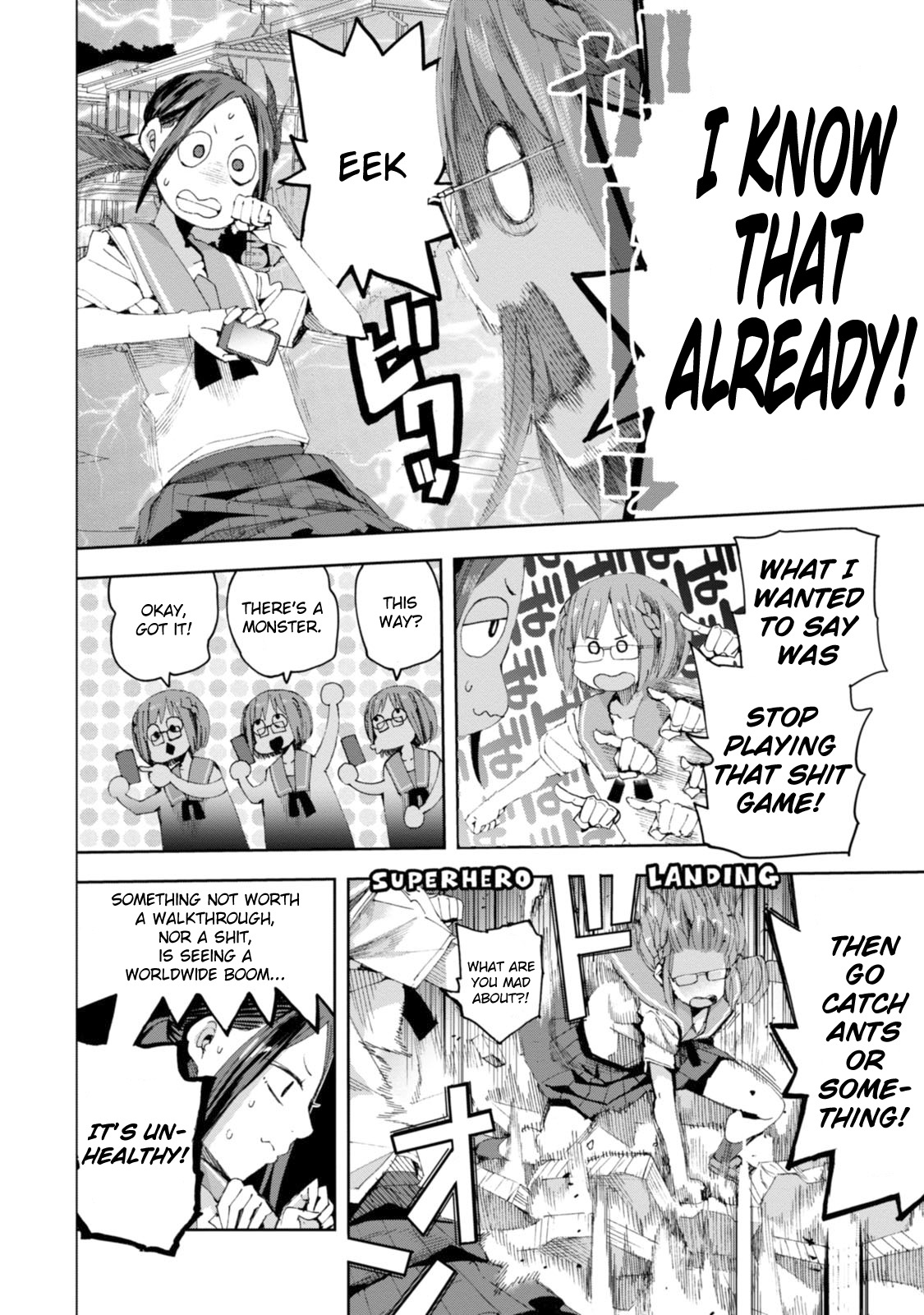 Chio-chan no Tsuugakuro Chapter 28 page 4 - Chapter 28: Chio-chan Plays GO!