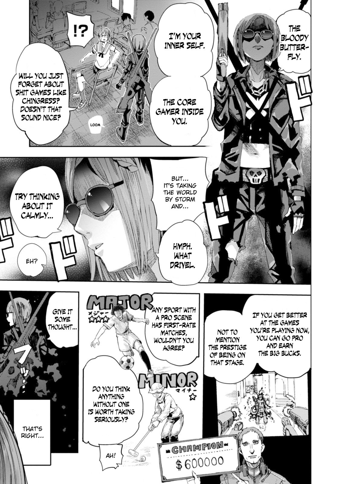 Chio-chan no Tsuugakuro Chapter 28 page 7 - Chapter 28: Chio-chan Plays GO!