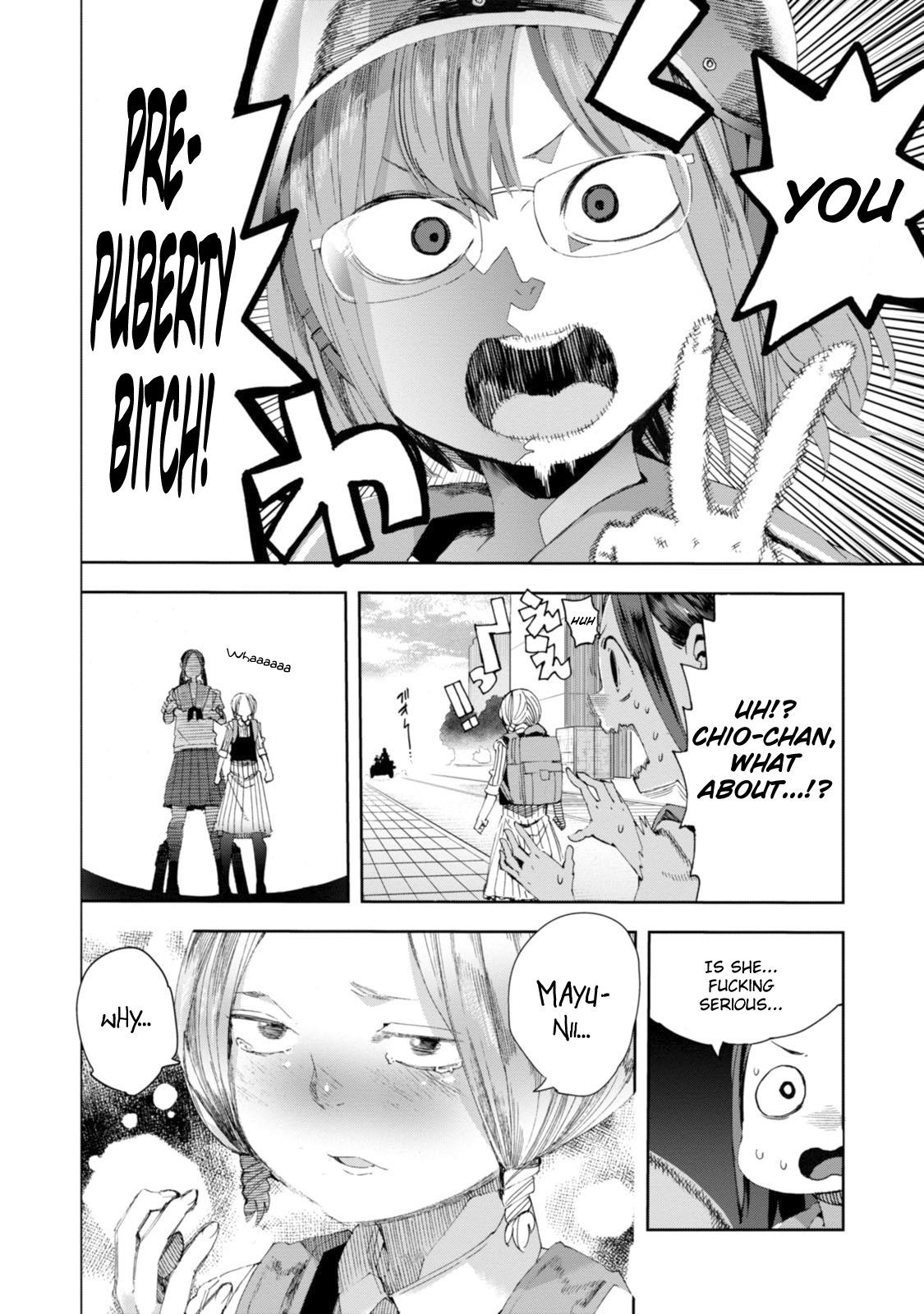Chio-chan no Tsuugakuro Chapter 29 page 18 - Chapter 29: Andou-san and The Sidecar