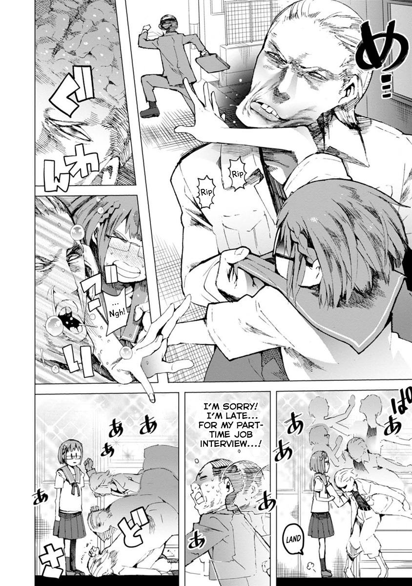 Chio-chan no Tsuugakuro Chapter 3 page 10 - Chapter 3: The Bloody Butterfly Effect