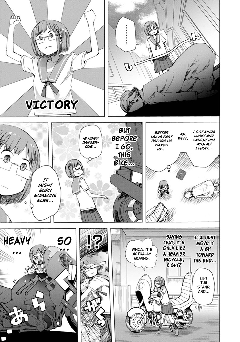 Chio-chan no Tsuugakuro Chapter 3 page 11 - Chapter 3: The Bloody Butterfly Effect