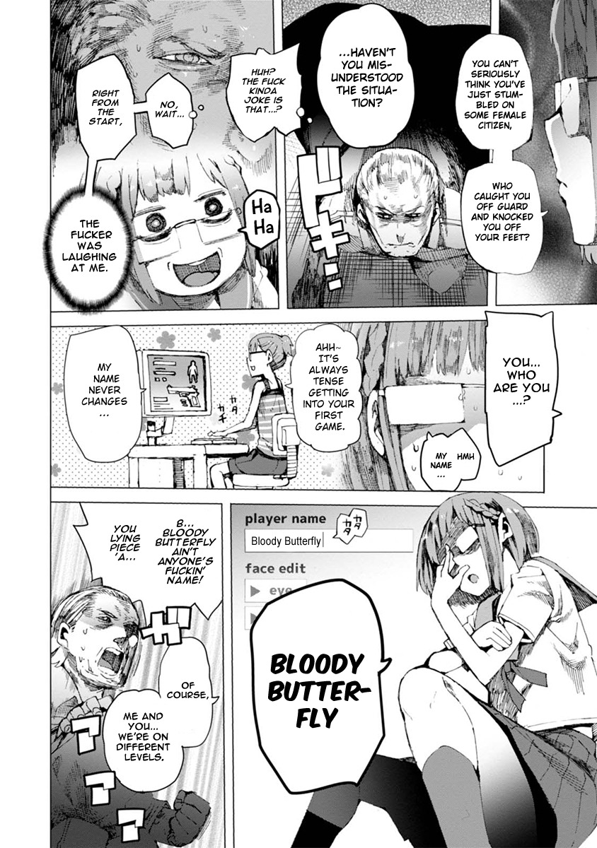 Chio-chan no Tsuugakuro Chapter 3 page 16 - Chapter 3: The Bloody Butterfly Effect