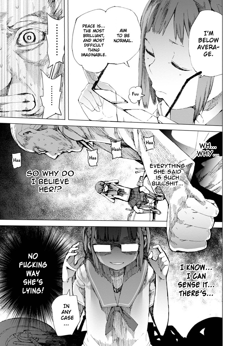 Chio-chan no Tsuugakuro Chapter 3 page 19 - Chapter 3: The Bloody Butterfly Effect