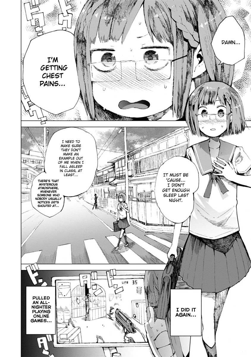 Chio-chan no Tsuugakuro Chapter 3 page 2 - Chapter 3: The Bloody Butterfly Effect