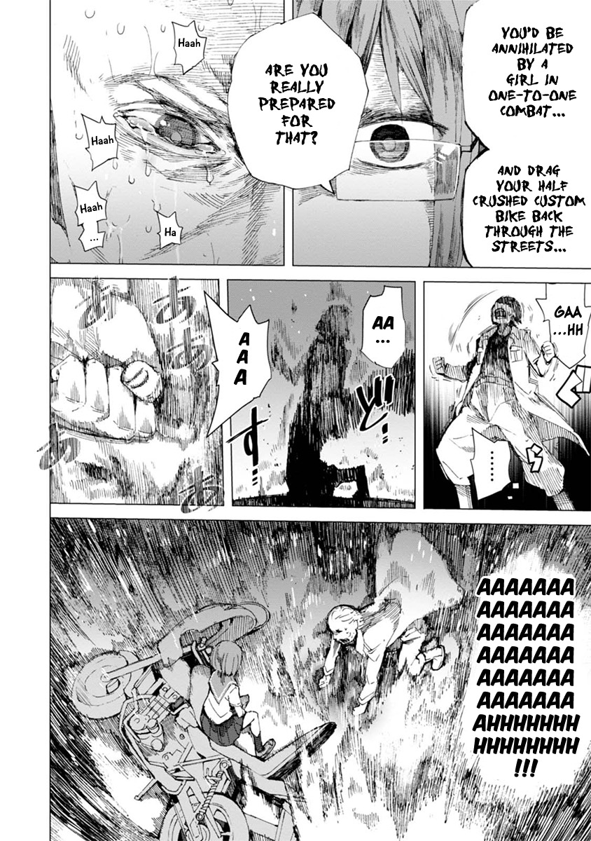 Chio-chan no Tsuugakuro Chapter 3 page 20 - Chapter 3: The Bloody Butterfly Effect