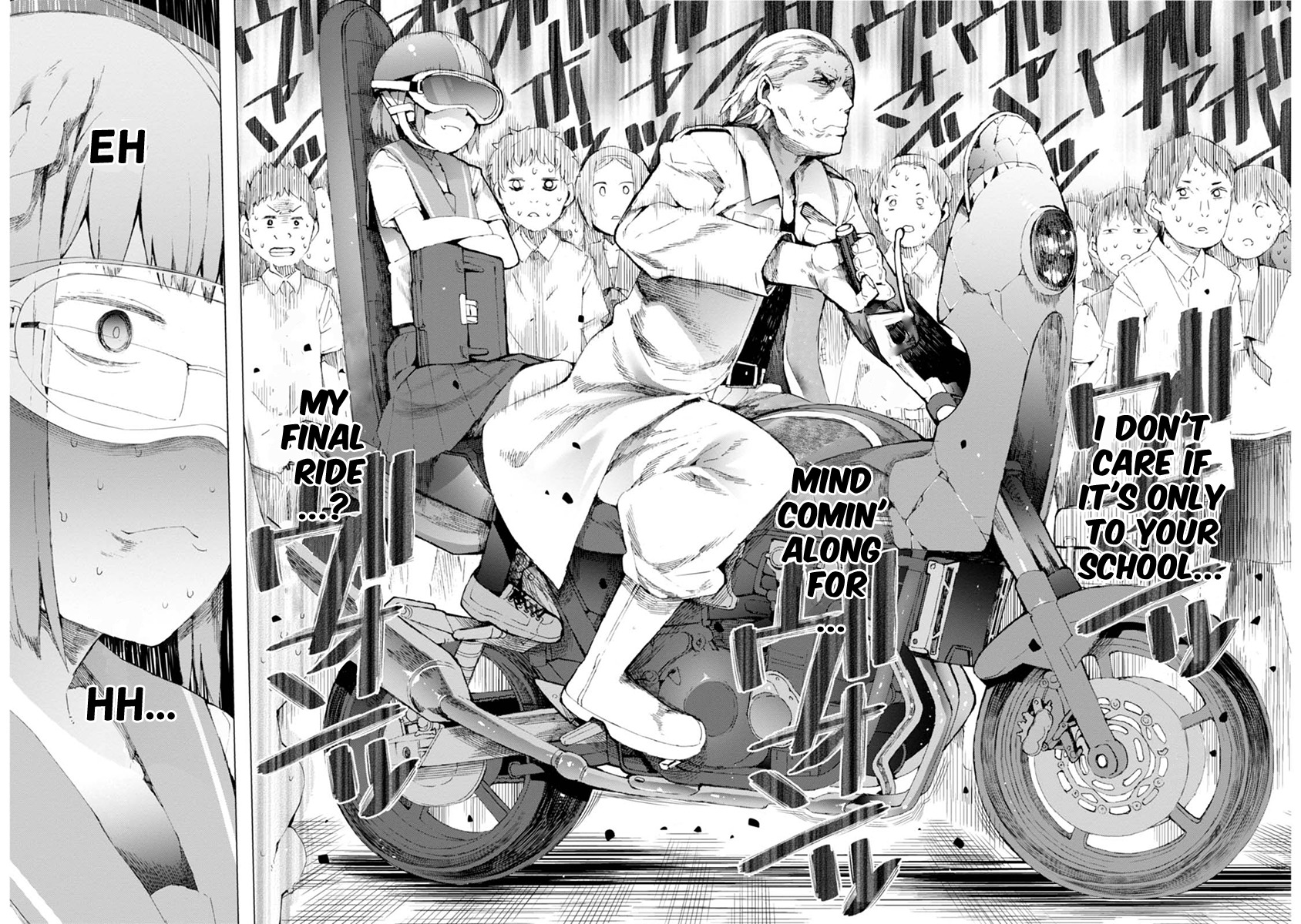 Chio-chan no Tsuugakuro Chapter 3 page 22 - Chapter 3: The Bloody Butterfly Effect