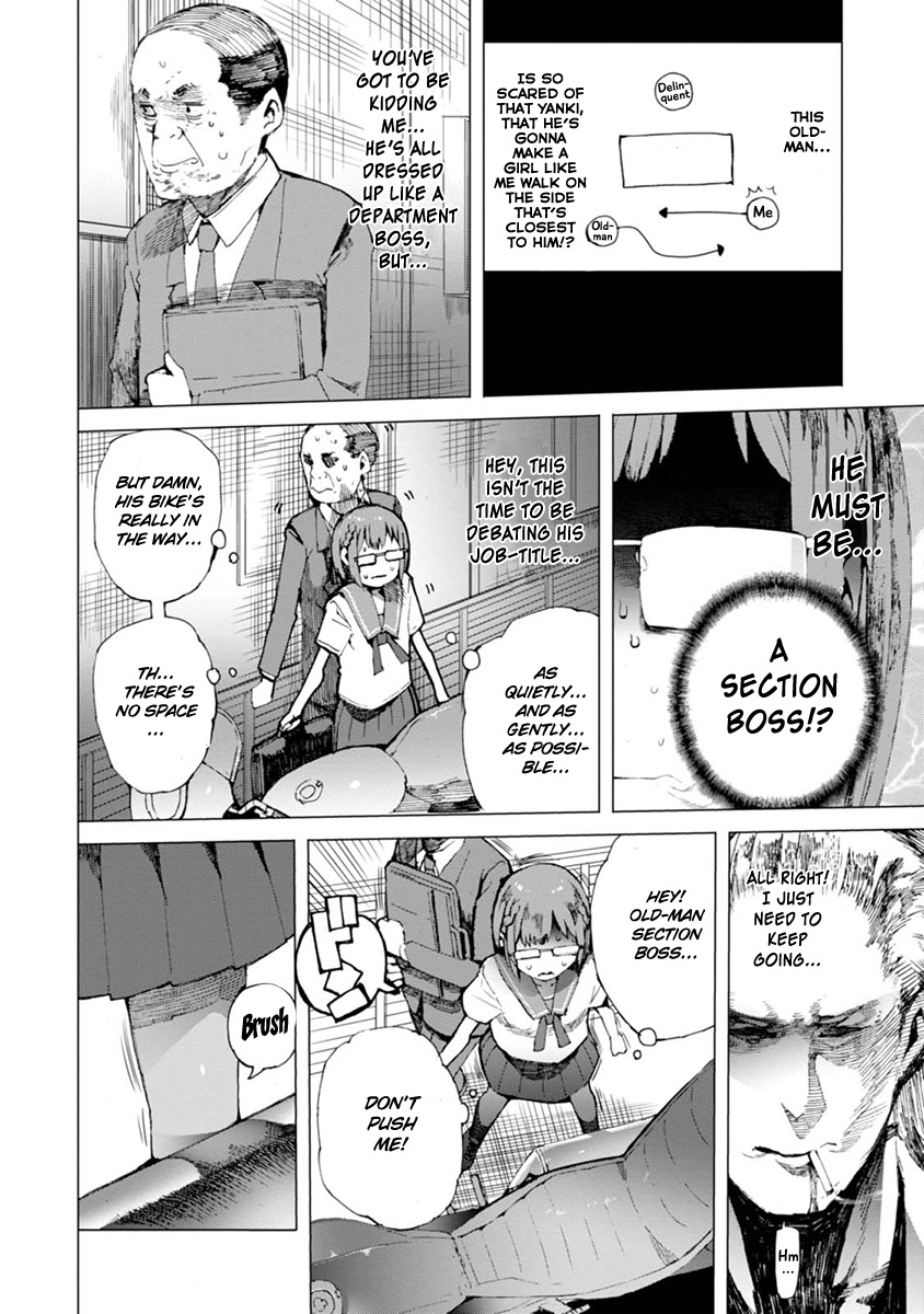 Chio-chan no Tsuugakuro Chapter 3 page 6 - Chapter 3: The Bloody Butterfly Effect
