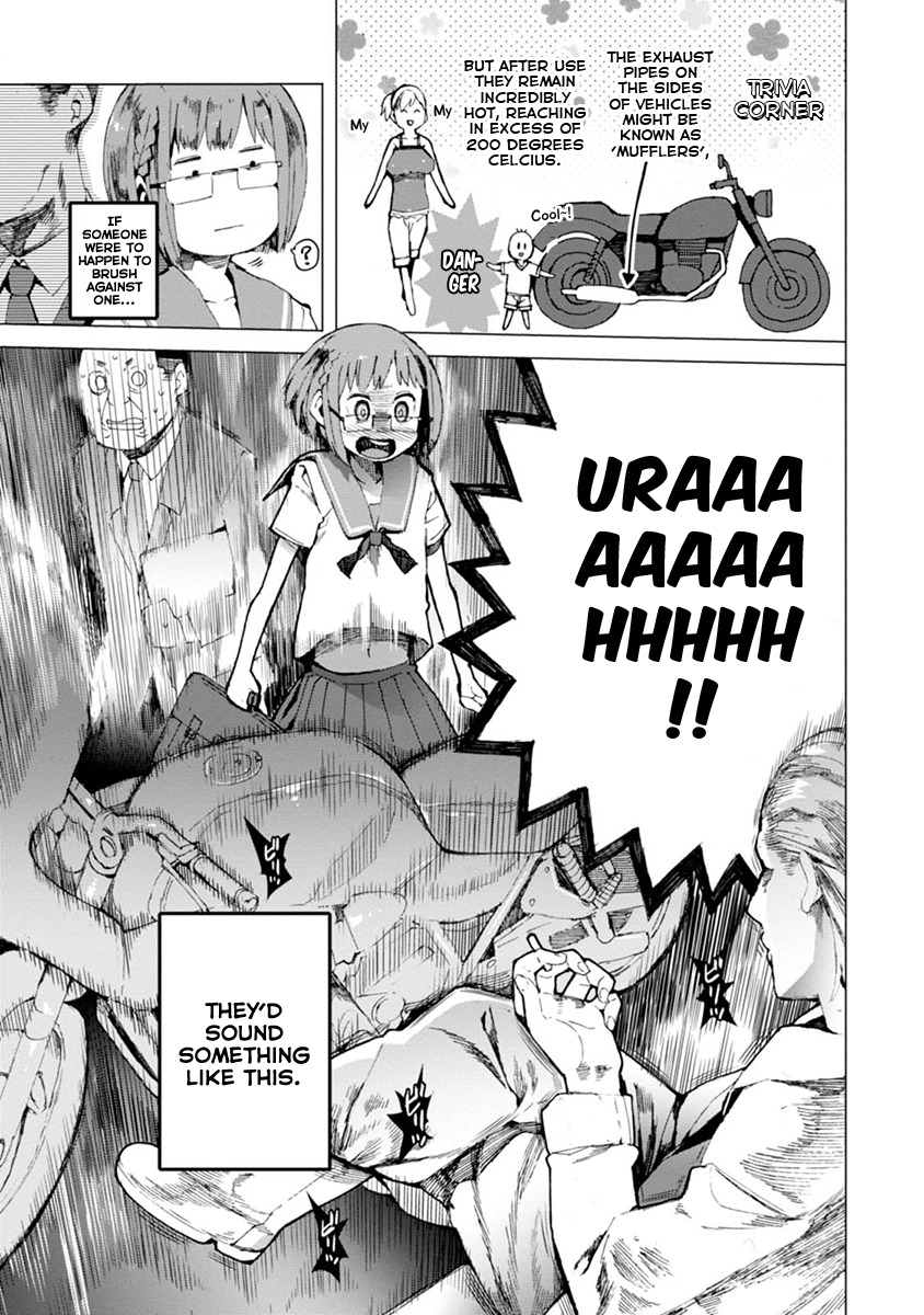 Chio-chan no Tsuugakuro Chapter 3 page 7 - Chapter 3: The Bloody Butterfly Effect