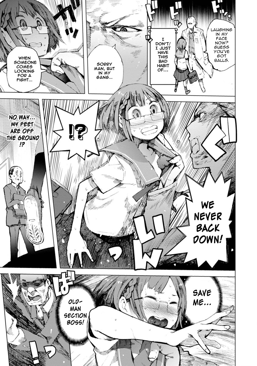 Chio-chan no Tsuugakuro Chapter 3 page 9 - Chapter 3: The Bloody Butterfly Effect