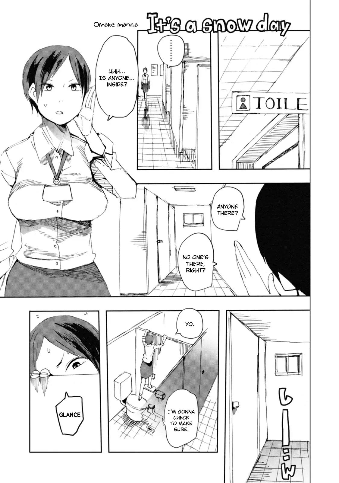 Chio-chan no Tsuugakuro Chapter 30.1 page 1 - Chapter 30.1: Omake: It's a Snow Day