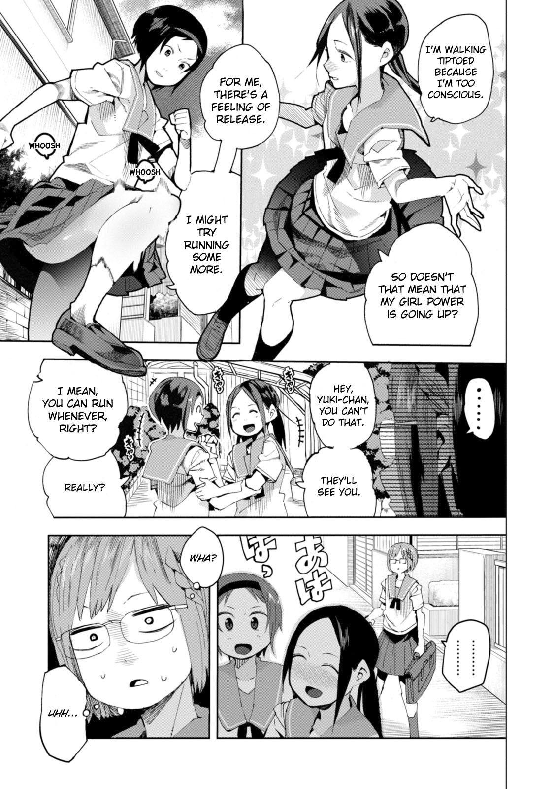 Chio-chan no Tsuugakuro Chapter 30 page 15 - Chapter 30: Yuki-chan Bares It All