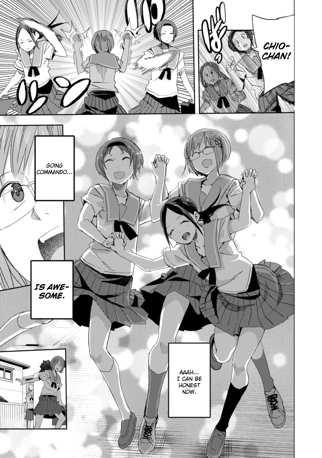 Chio-chan no Tsuugakuro Chapter 30 page 21 - Chapter 30: Yuki-chan Bares It All