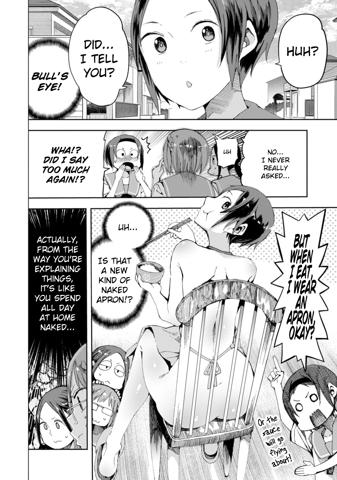 Chio-chan no Tsuugakuro Chapter 30 page 4 - Chapter 30: Yuki-chan Bares It All