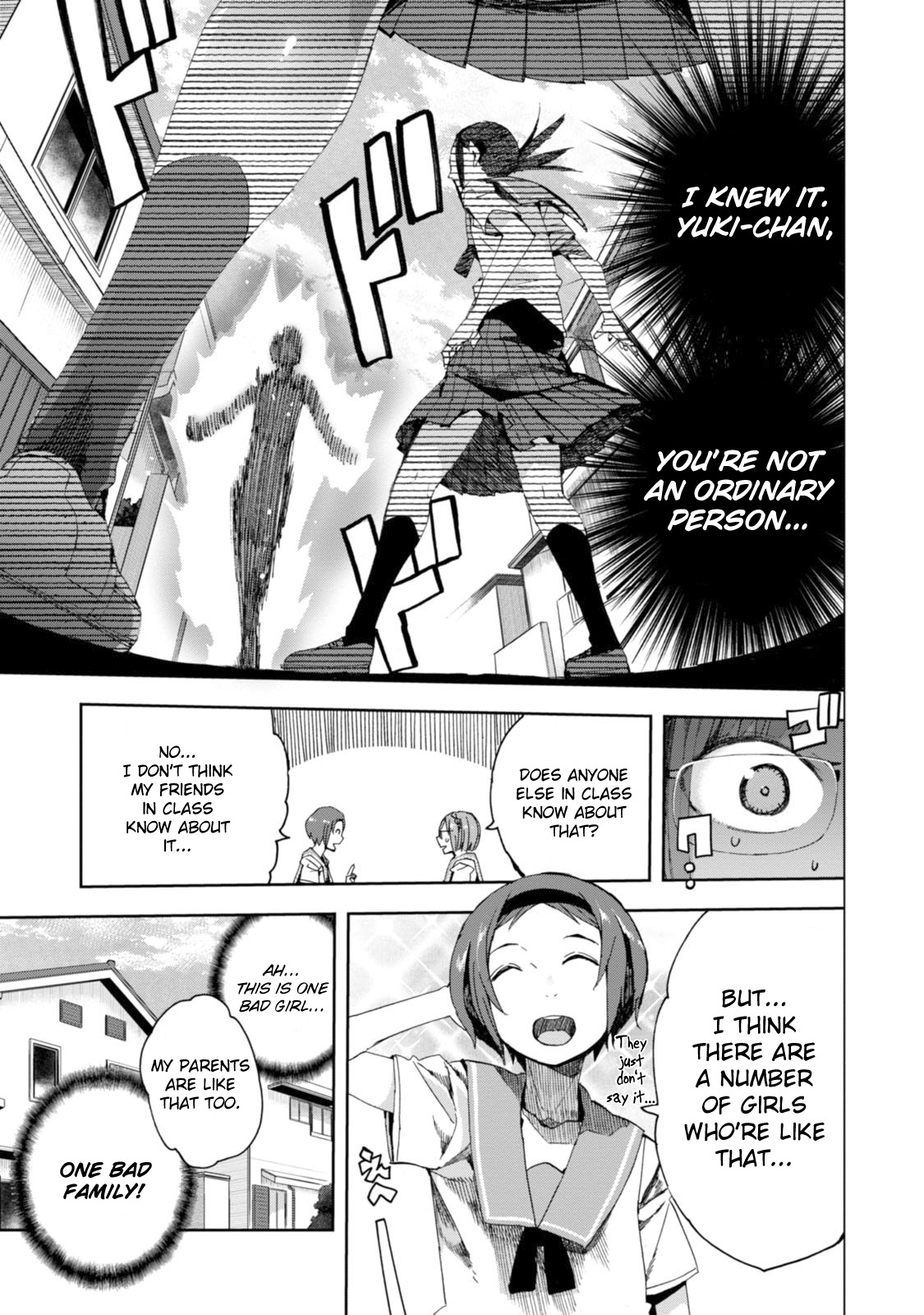 Chio-chan no Tsuugakuro Chapter 30 page 5 - Chapter 30: Yuki-chan Bares It All