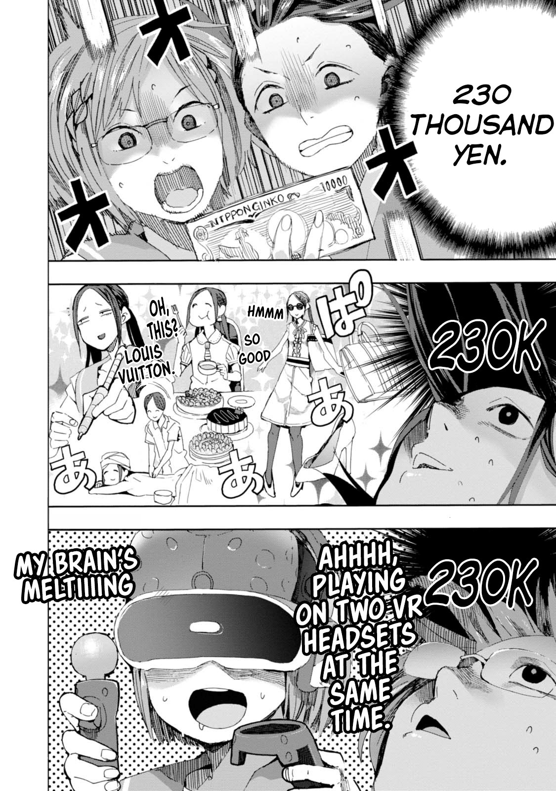 Chio-chan no Tsuugakuro Chapter 31 page 10 - Chapter 31: Chio-chan and 23 Big Guys