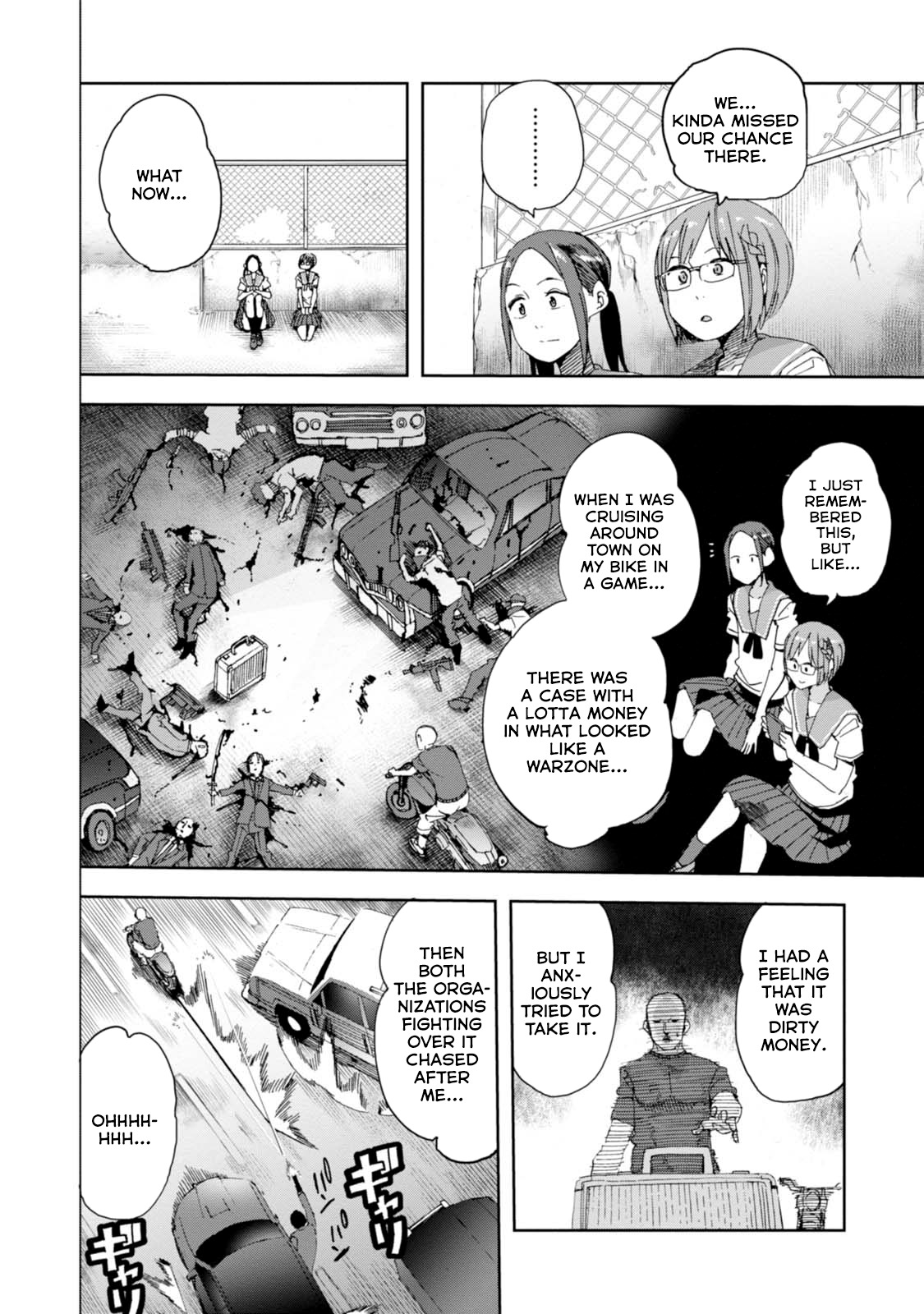Chio-chan no Tsuugakuro Chapter 31 page 18 - Chapter 31: Chio-chan and 23 Big Guys