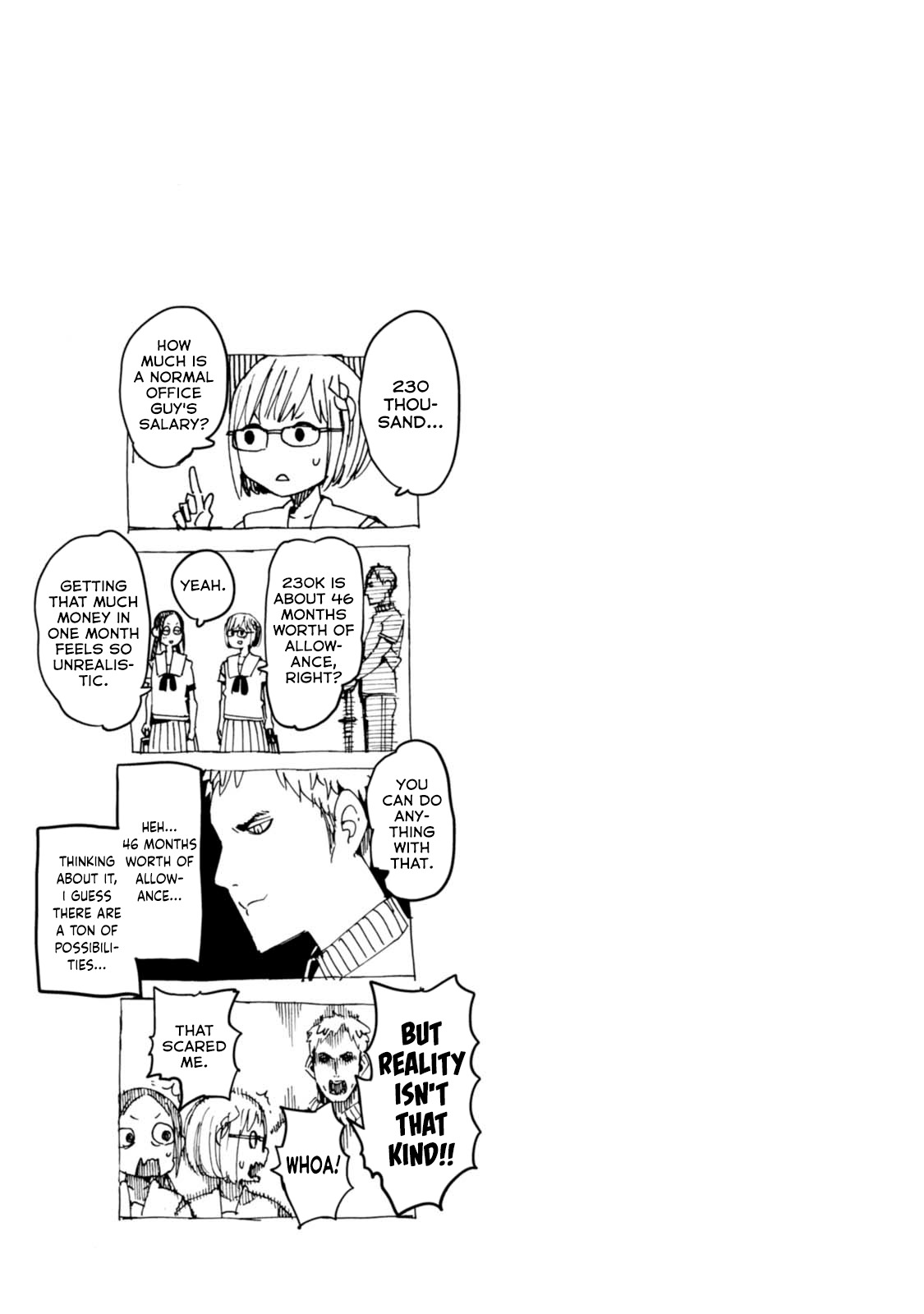 Chio-chan no Tsuugakuro Chapter 31 page 29 - Chapter 31: Chio-chan and 23 Big Guys