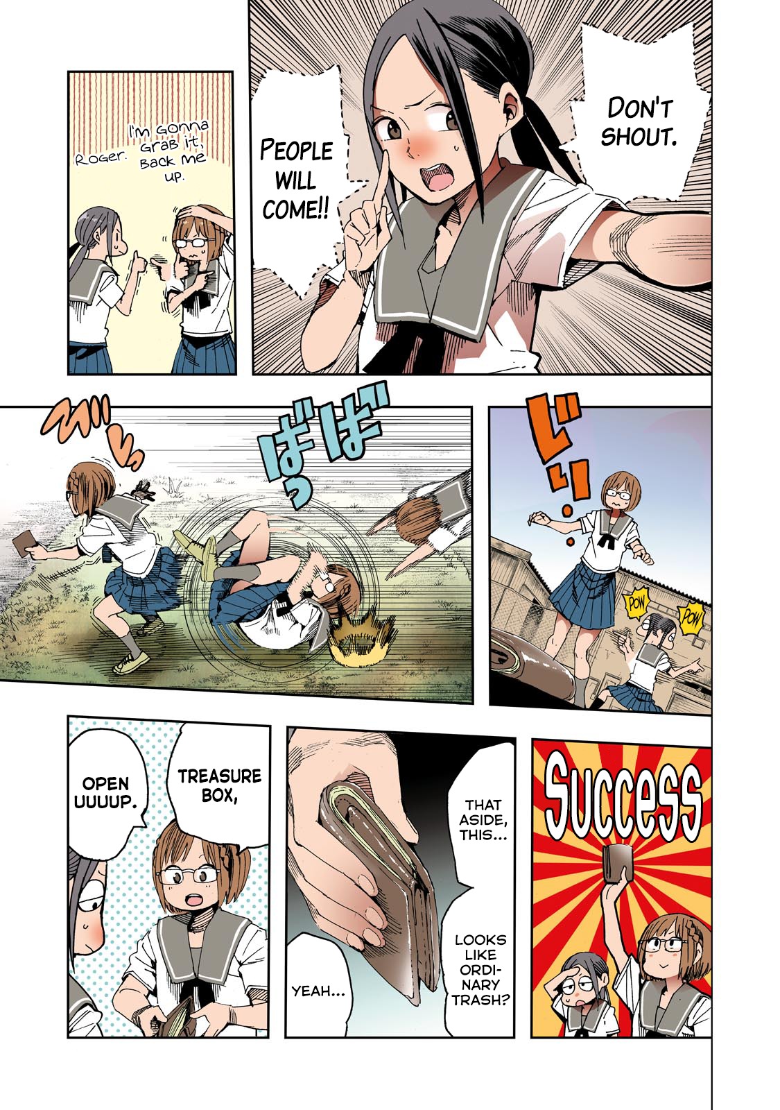 Chio-chan no Tsuugakuro Chapter 31 page 5 - Chapter 31: Chio-chan and 23 Big Guys