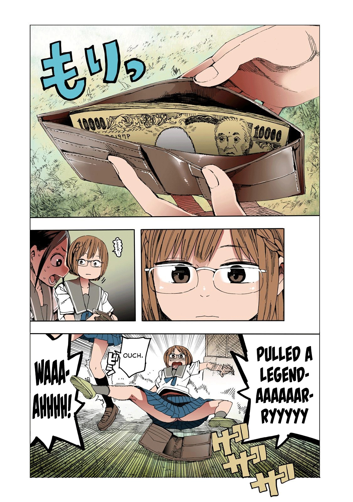 Chio-chan no Tsuugakuro Chapter 31 page 6 - Chapter 31: Chio-chan and 23 Big Guys