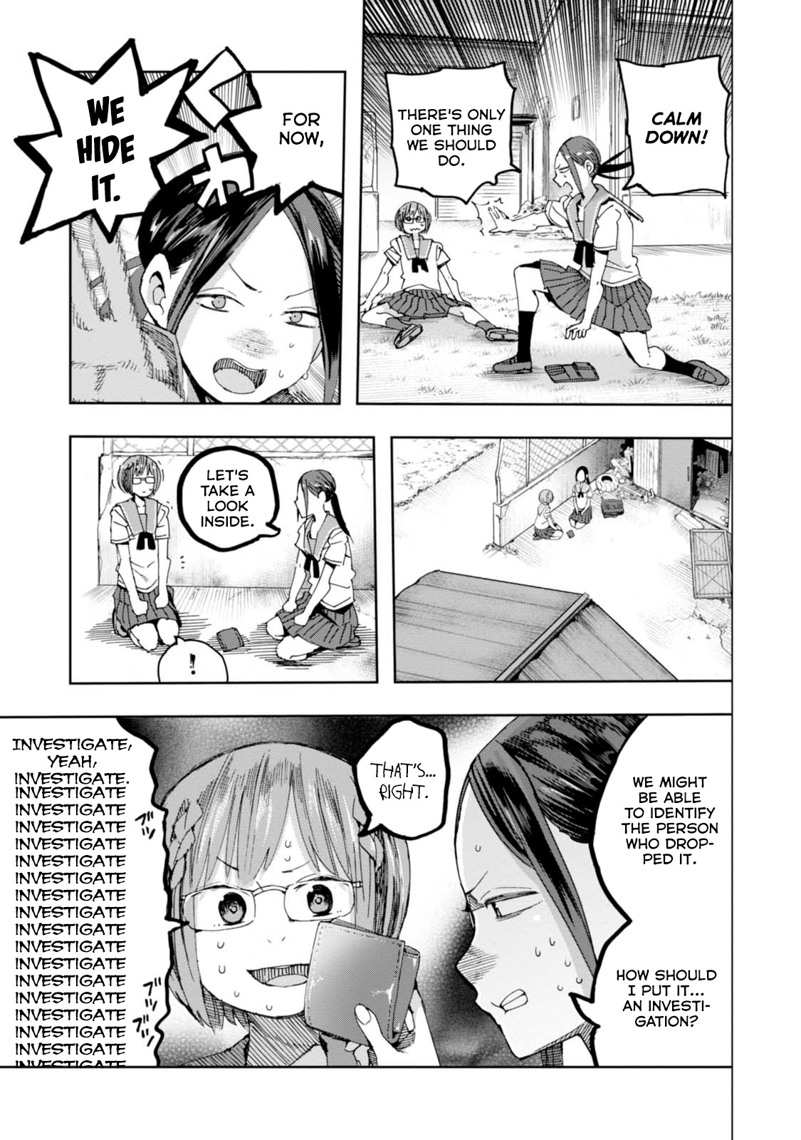 Chio-chan no Tsuugakuro Chapter 31 page 7 - Chapter 31: Chio-chan and 23 Big Guys