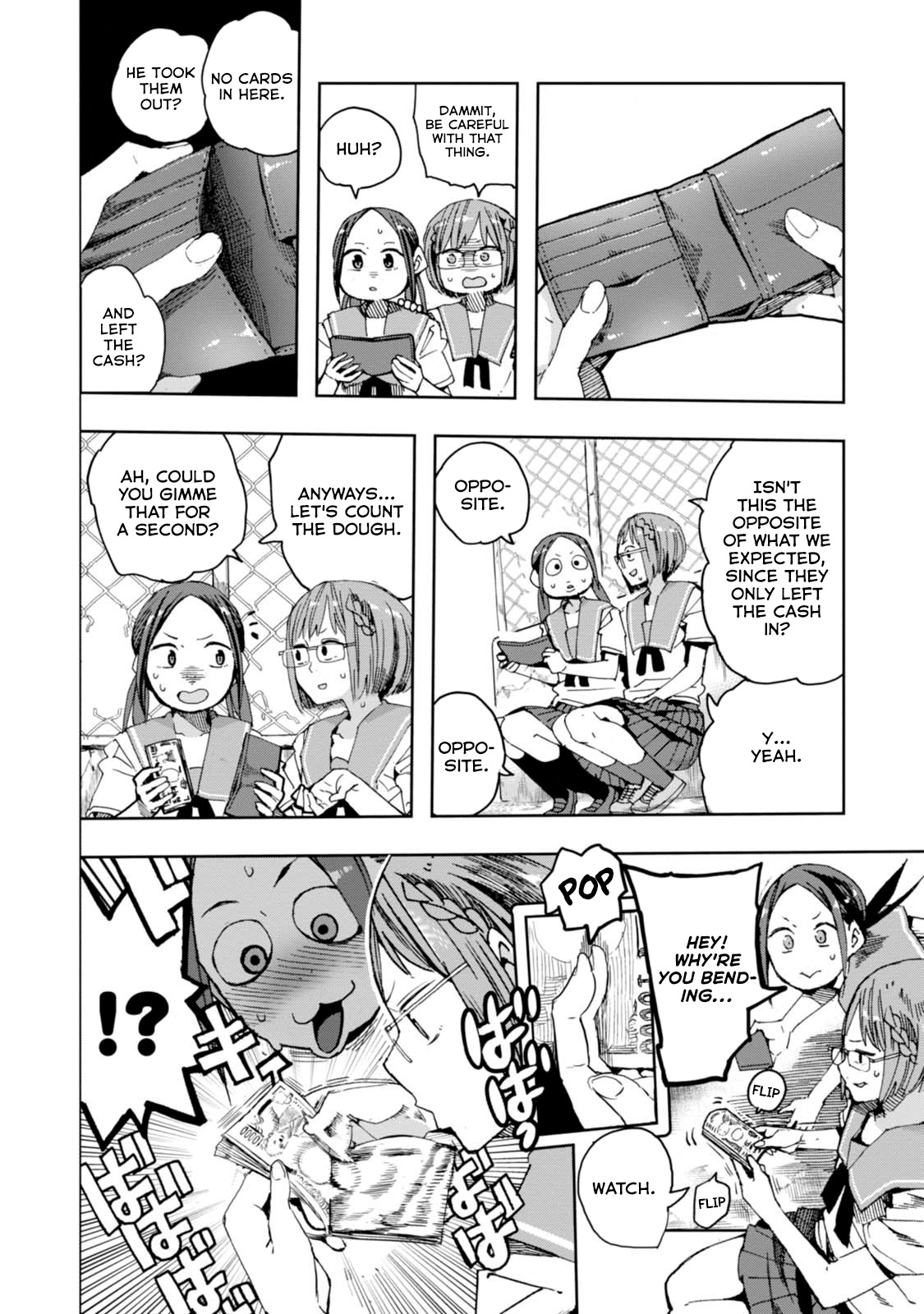Chio-chan no Tsuugakuro Chapter 31 page 8 - Chapter 31: Chio-chan and 23 Big Guys