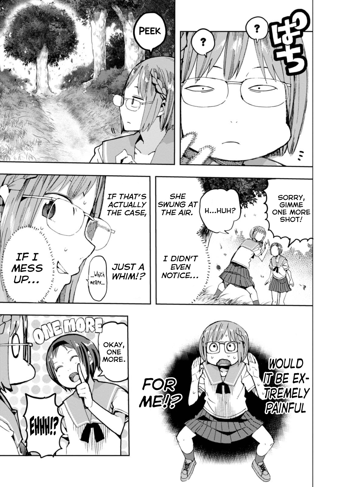Chio-chan no Tsuugakuro Chapter 32 page 17 - Chapter 32: Bloodlust