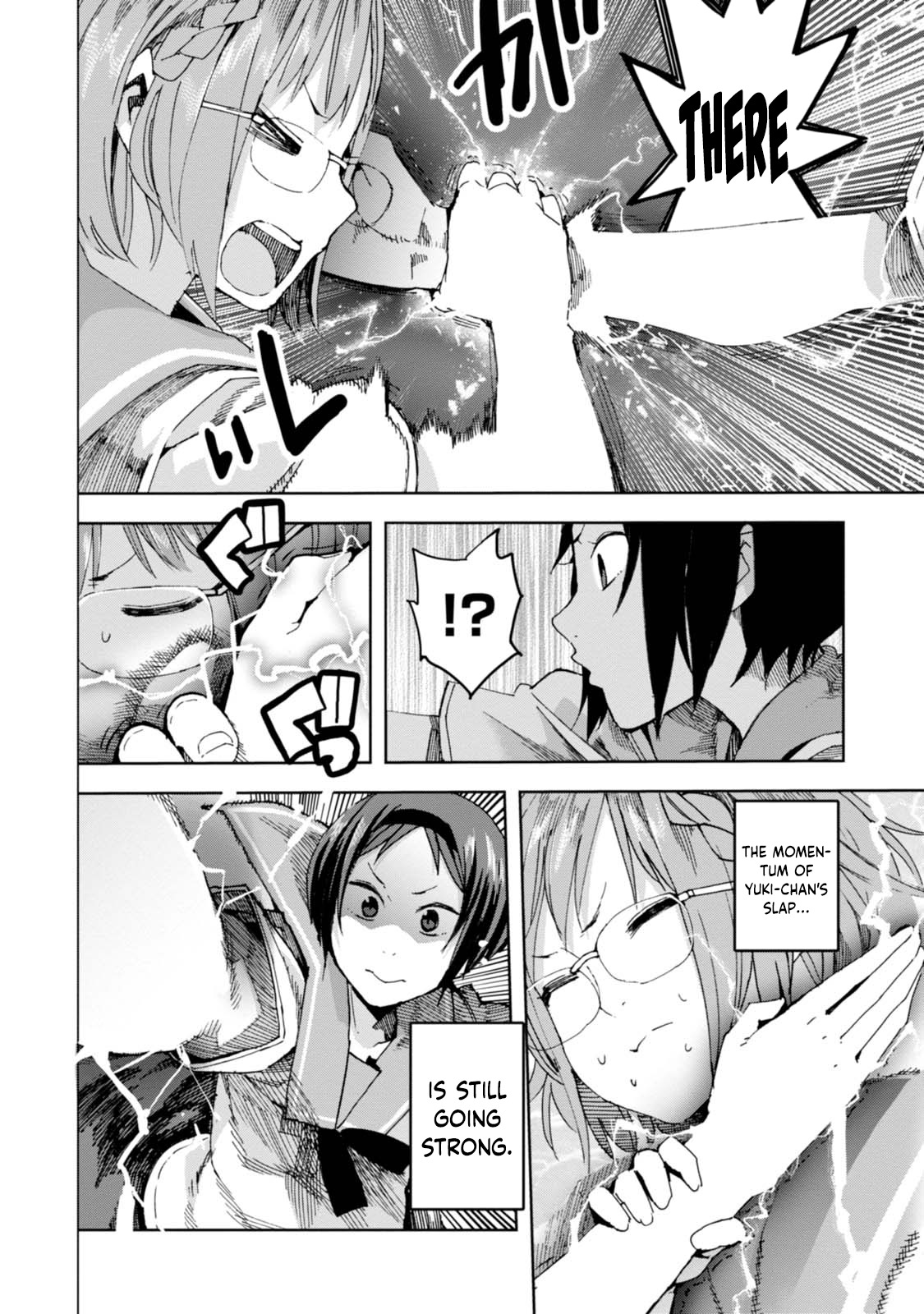 Chio-chan no Tsuugakuro Chapter 32 page 22 - Chapter 32: Bloodlust