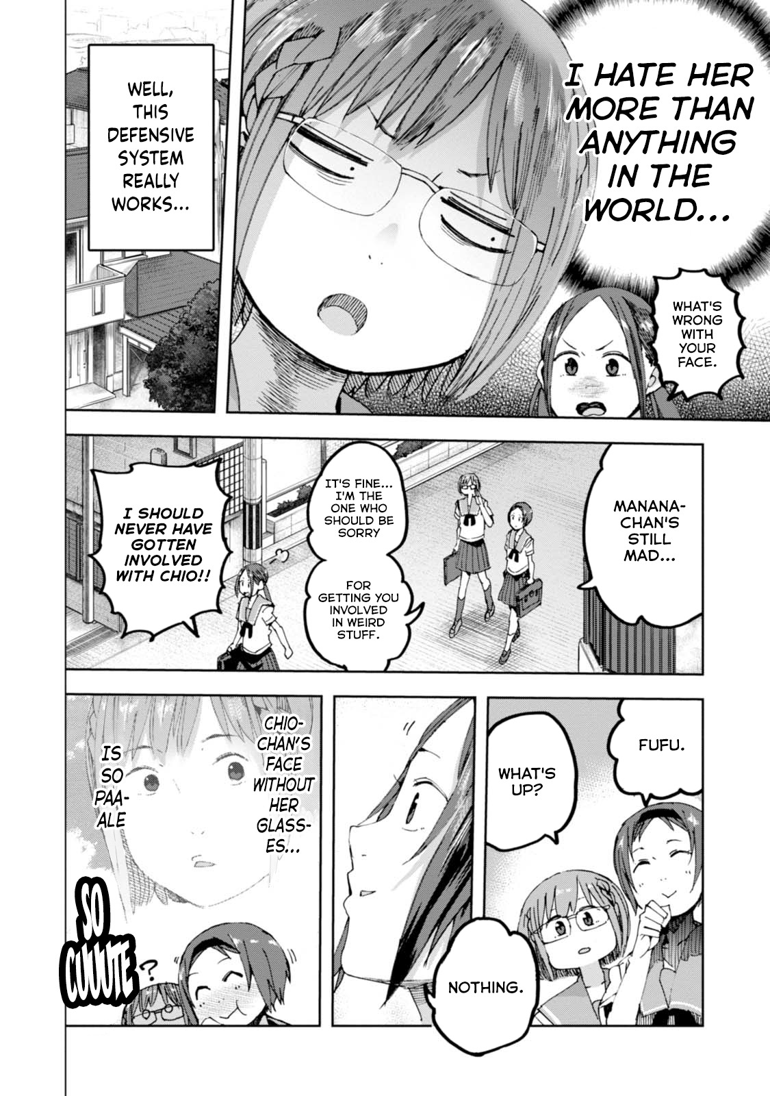 Chio-chan no Tsuugakuro Chapter 32 page 26 - Chapter 32: Bloodlust