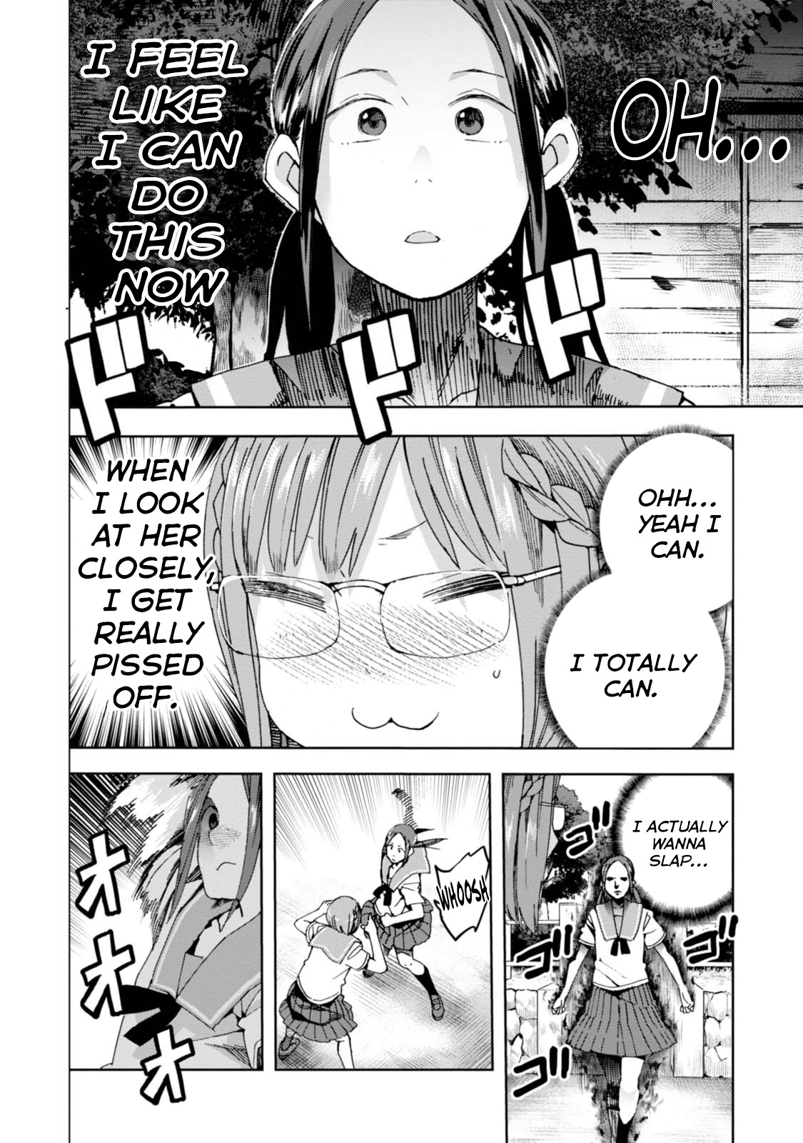 Chio-chan no Tsuugakuro Chapter 32 page 8 - Chapter 32: Bloodlust