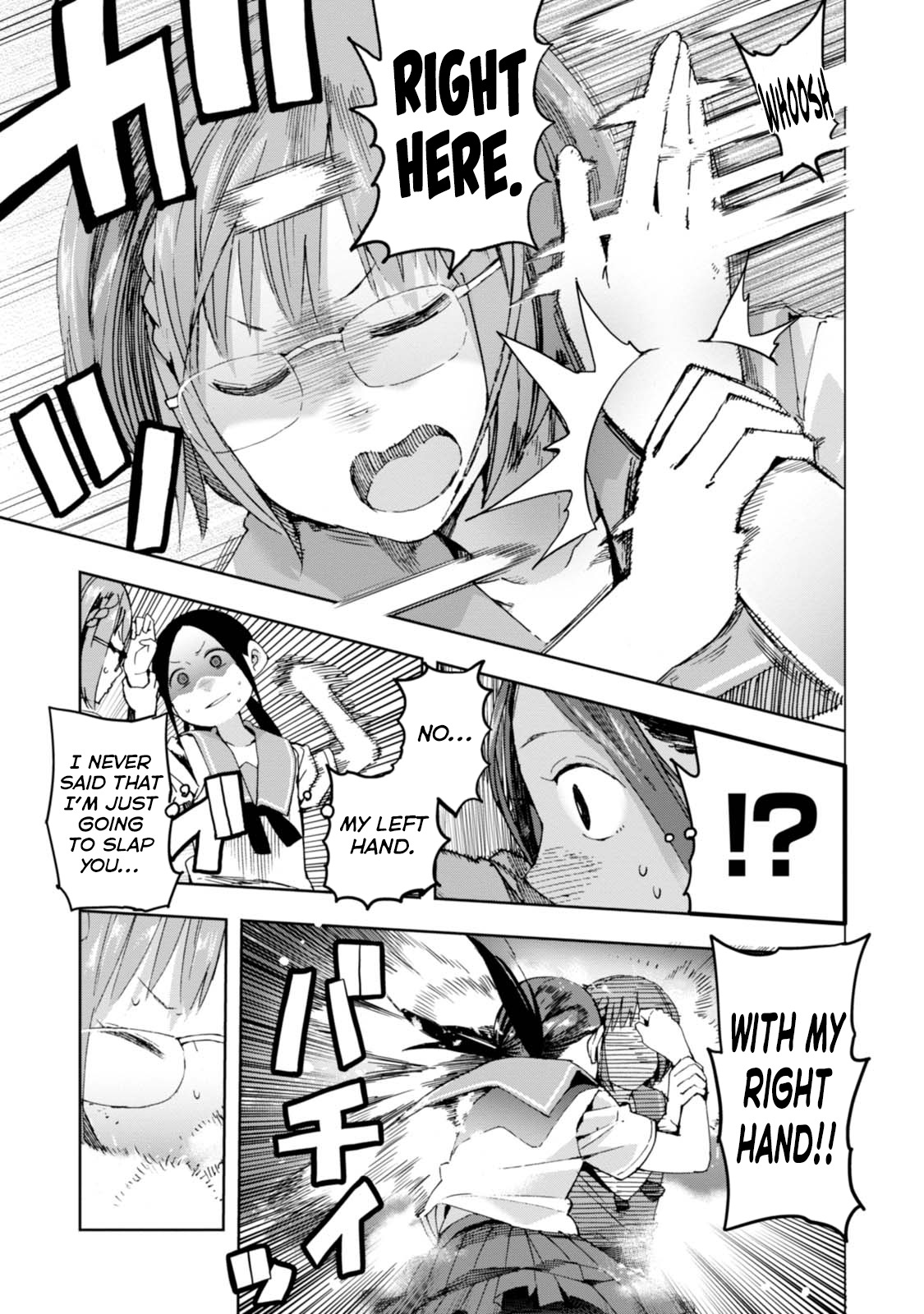 Chio-chan no Tsuugakuro Chapter 32 page 9 - Chapter 32: Bloodlust
