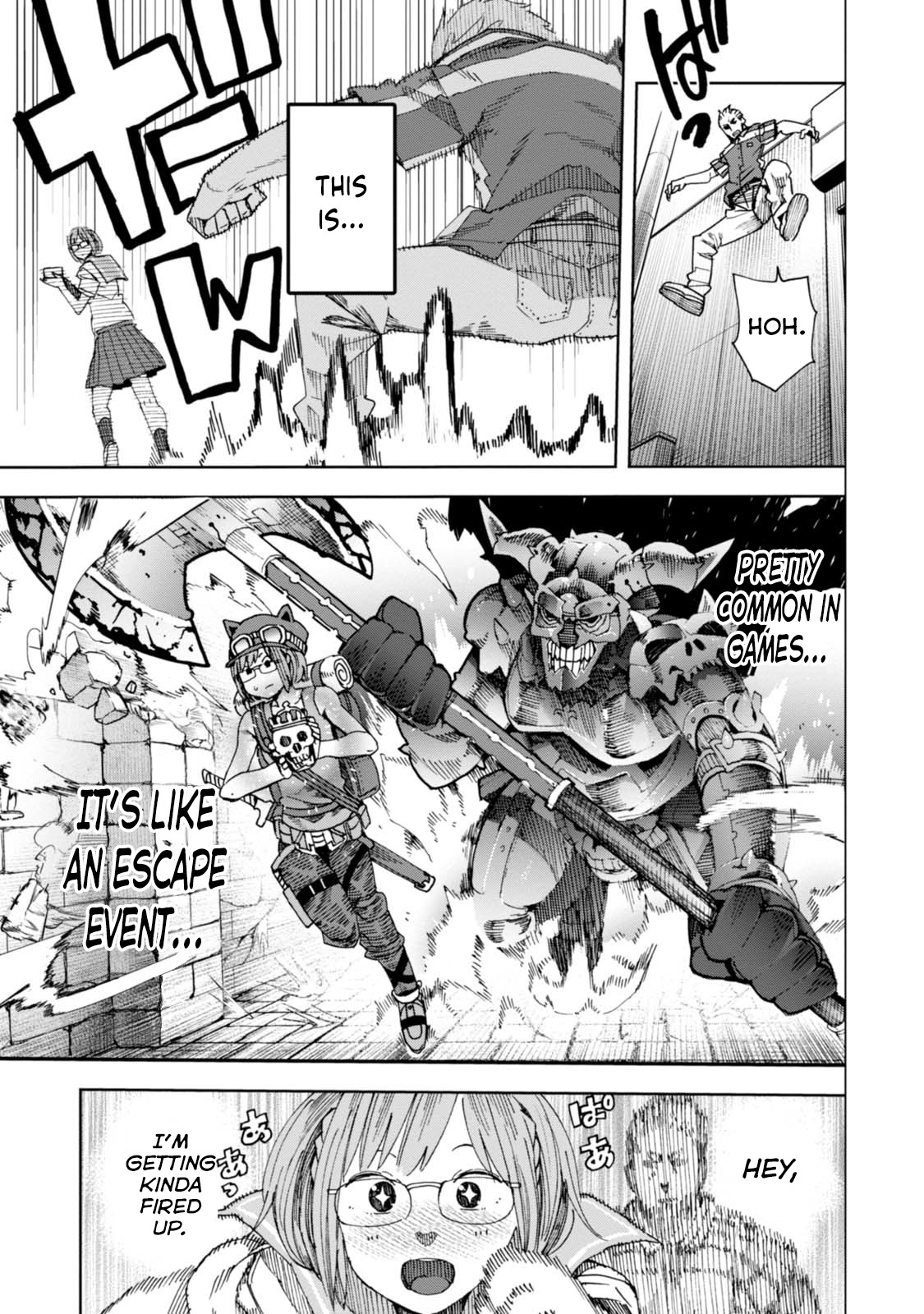 Chio-chan no Tsuugakuro Chapter 33 page 13 - Chapter 33: Float of the Ring