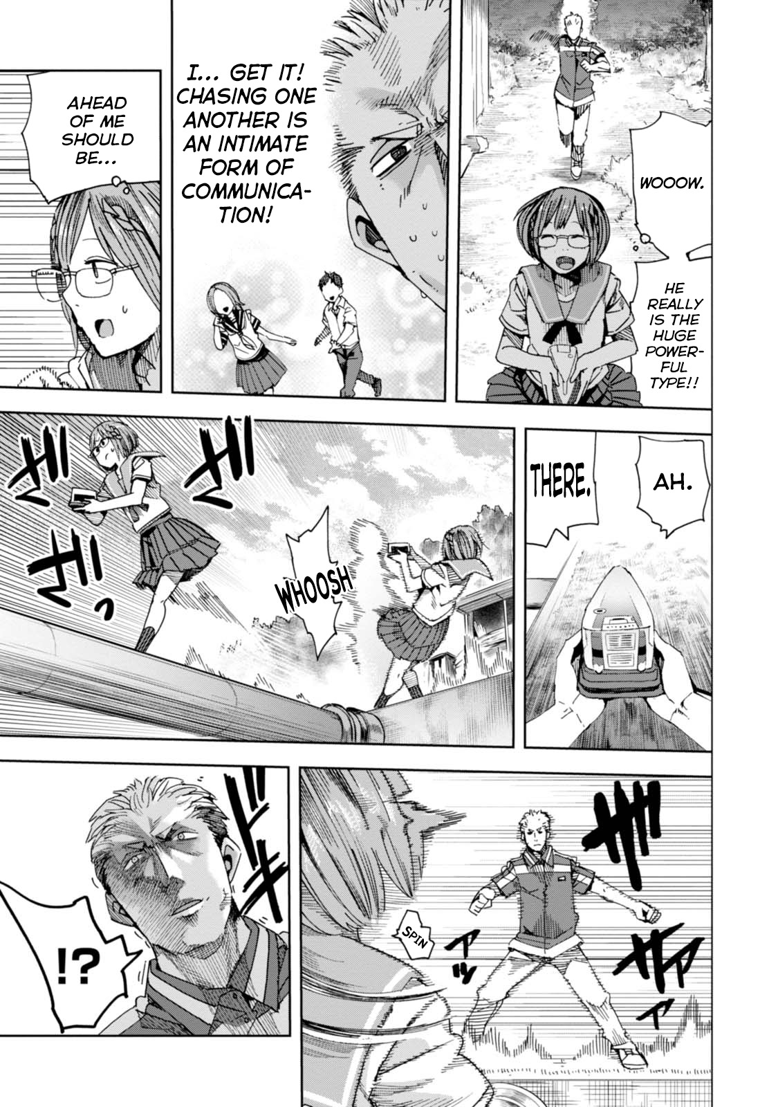 Chio-chan no Tsuugakuro Chapter 33 page 15 - Chapter 33: Float of the Ring