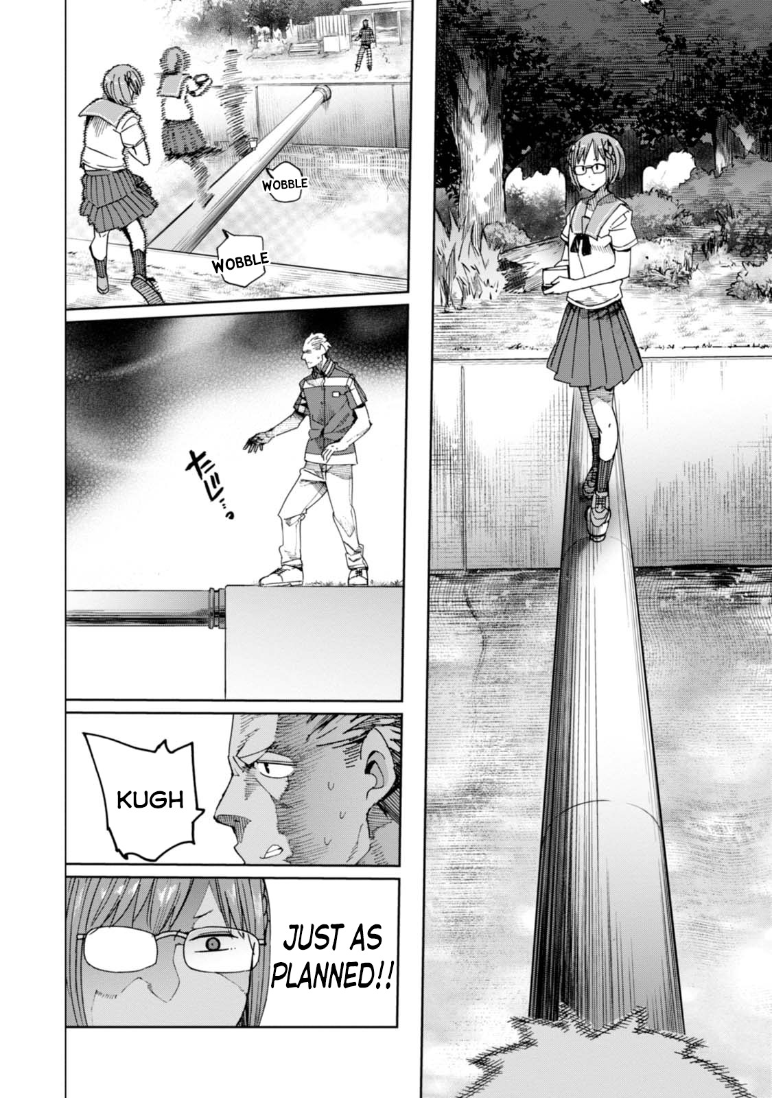 Chio-chan no Tsuugakuro Chapter 33 page 16 - Chapter 33: Float of the Ring