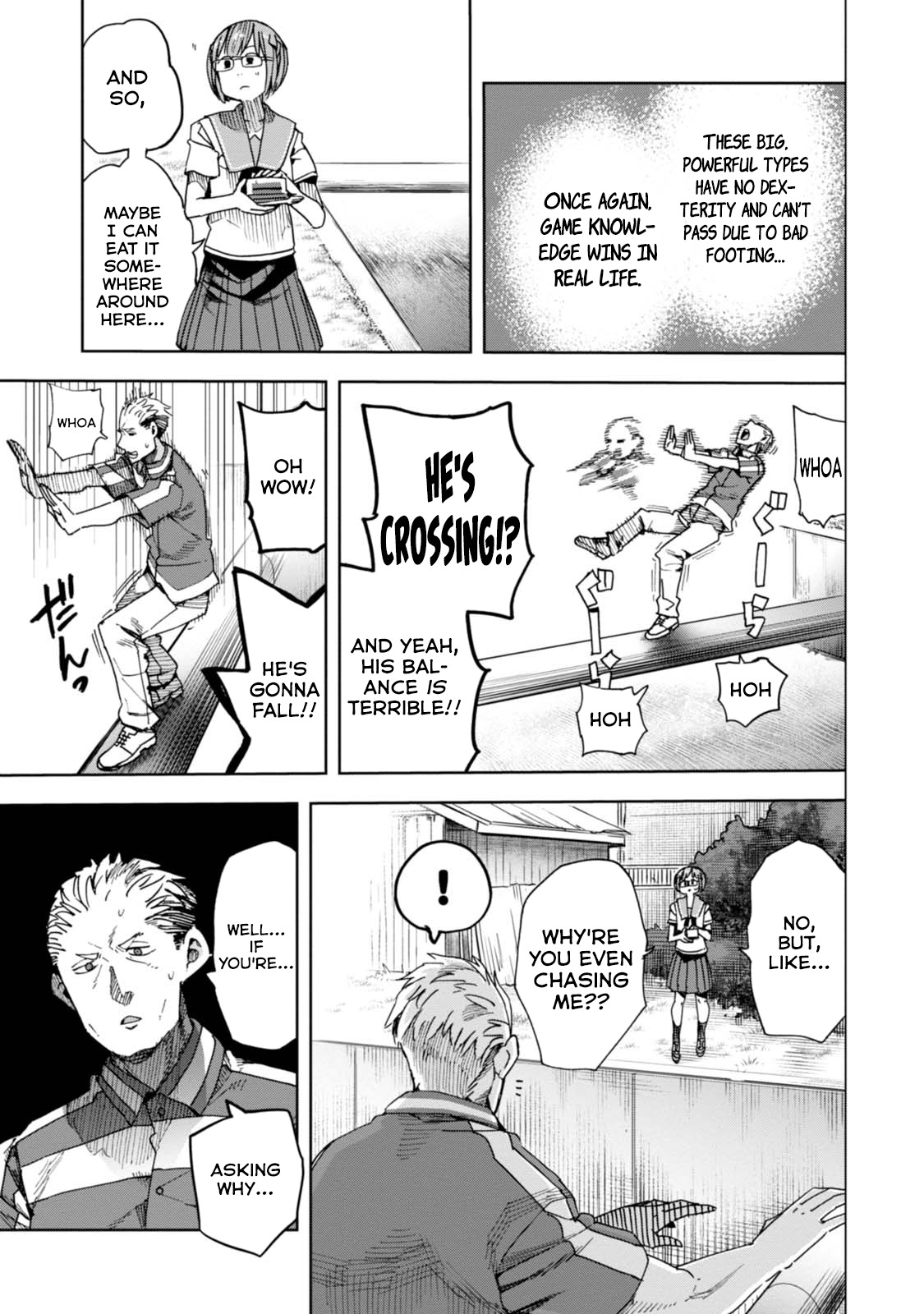 Chio-chan no Tsuugakuro Chapter 33 page 17 - Chapter 33: Float of the Ring