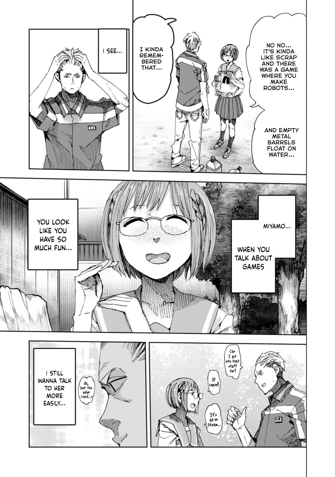 Chio-chan no Tsuugakuro Chapter 33 page 25 - Chapter 33: Float of the Ring