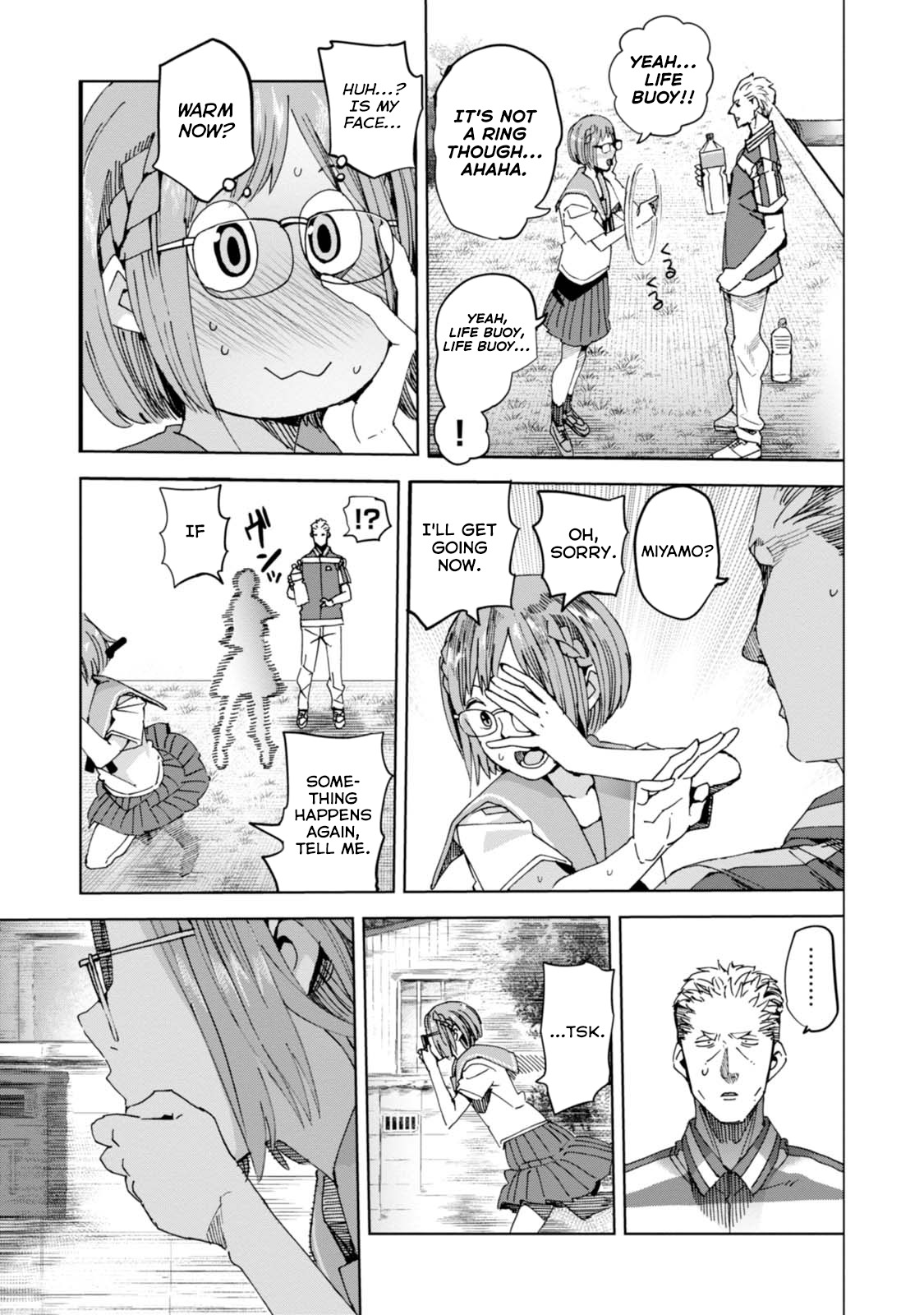 Chio-chan no Tsuugakuro Chapter 33 page 27 - Chapter 33: Float of the Ring