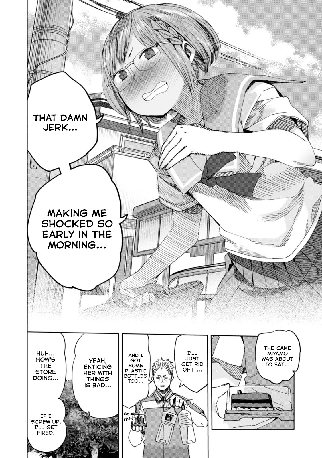 Chio-chan no Tsuugakuro Chapter 33 page 28 - Chapter 33: Float of the Ring