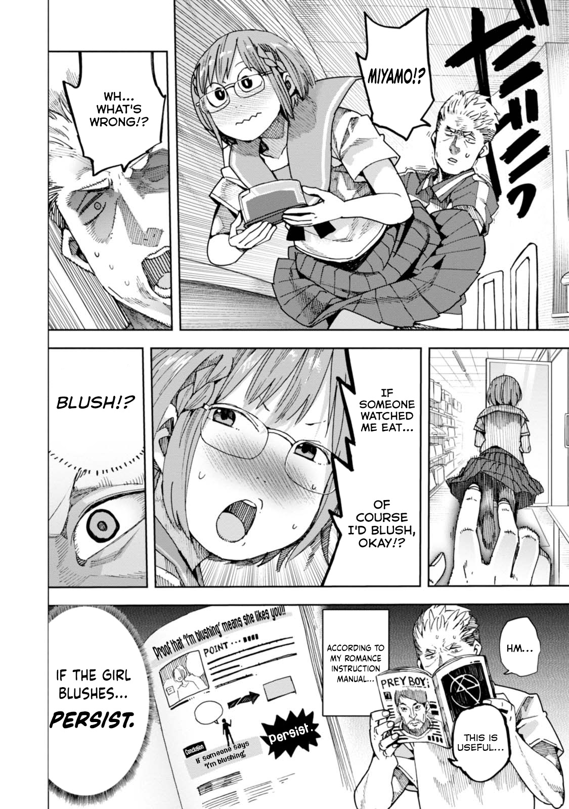 Chio-chan no Tsuugakuro Chapter 33 page 8 - Chapter 33: Float of the Ring