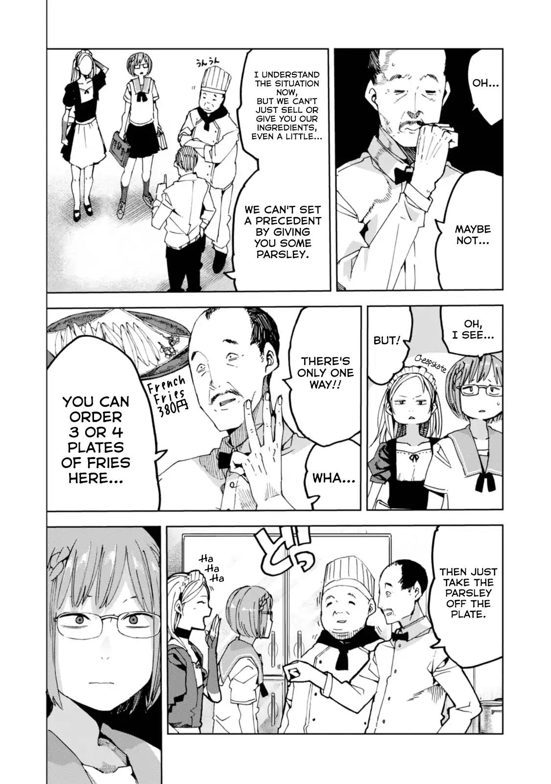 Chio-chan no Tsuugakuro Chapter 34 page 12 - Chapter 34: Death by Ingesting 200 Grams