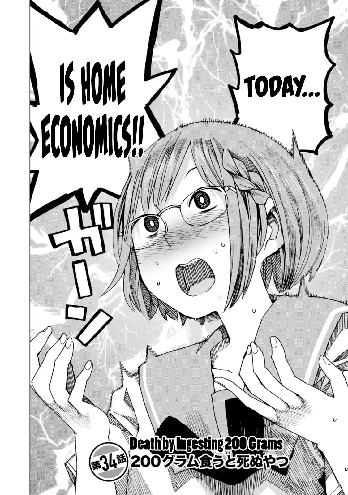 Chio-chan no Tsuugakuro Chapter 34 page 2 - Chapter 34: Death by Ingesting 200 Grams