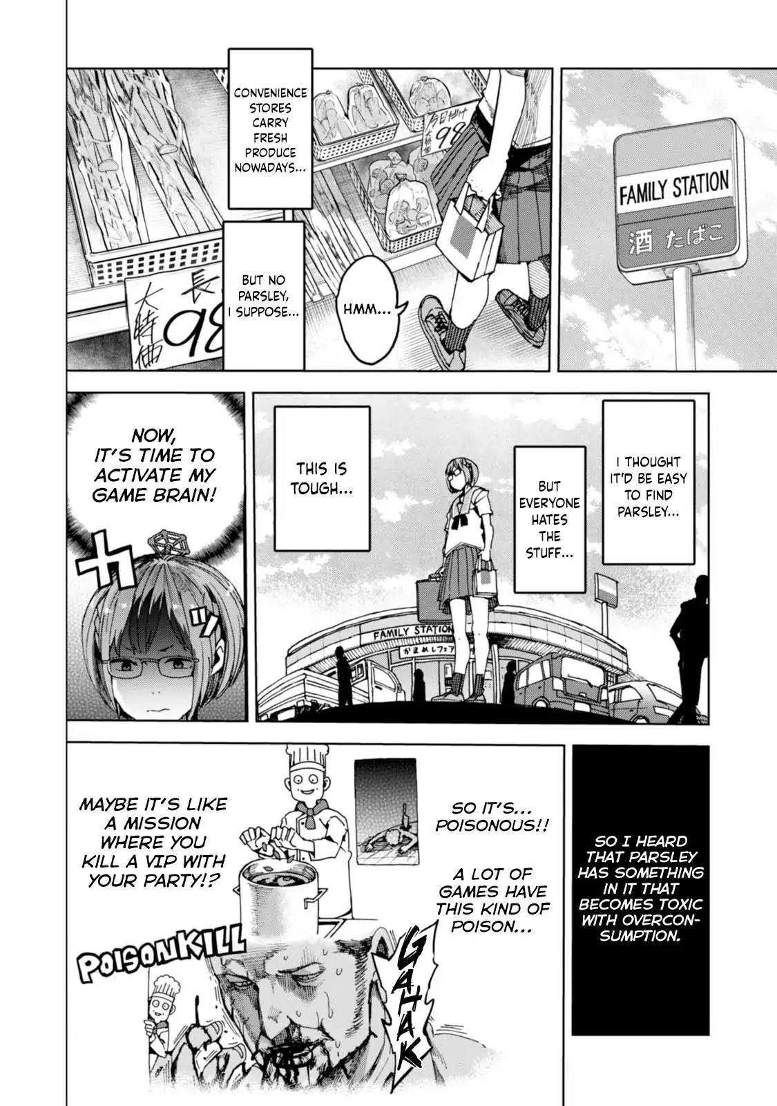 Chio-chan no Tsuugakuro Chapter 34 page 6 - Chapter 34: Death by Ingesting 200 Grams