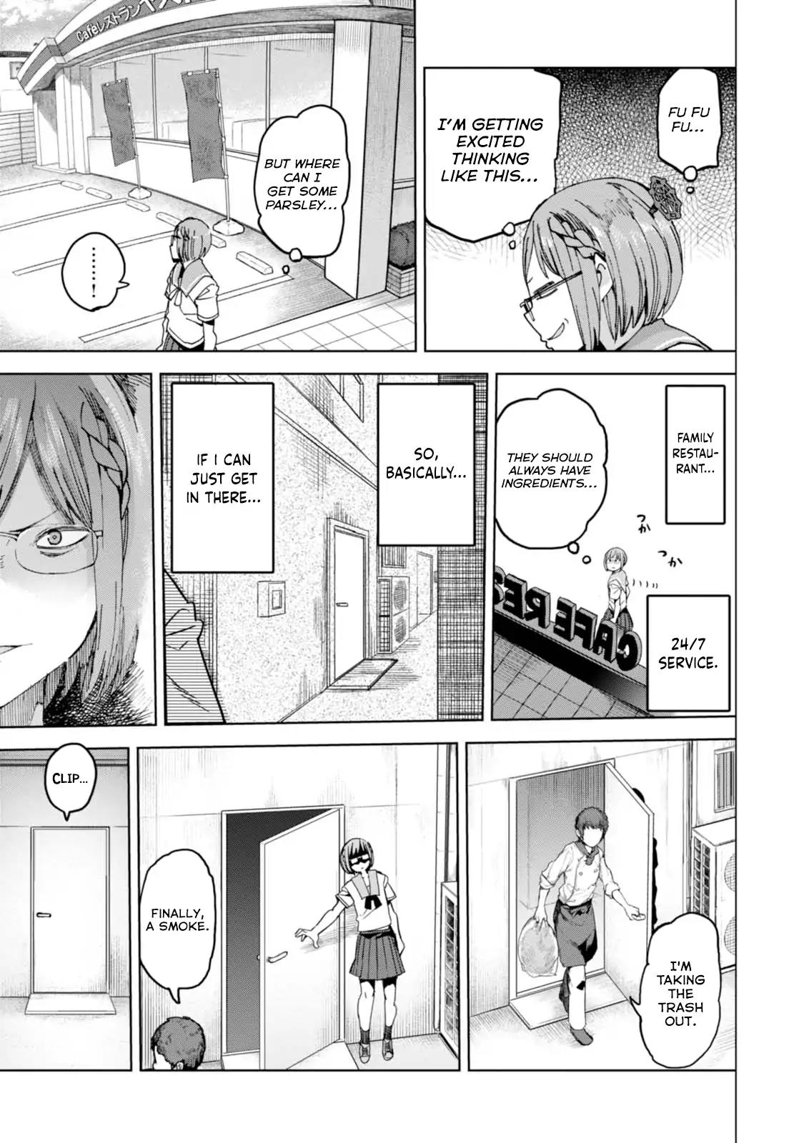 Chio-chan no Tsuugakuro Chapter 34 page 7 - Chapter 34: Death by Ingesting 200 Grams