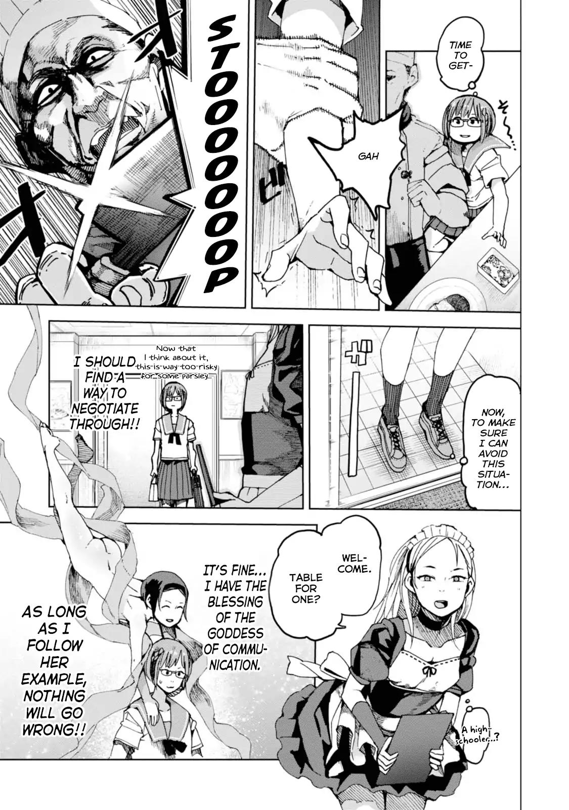 Chio-chan no Tsuugakuro Chapter 34 page 9 - Chapter 34: Death by Ingesting 200 Grams