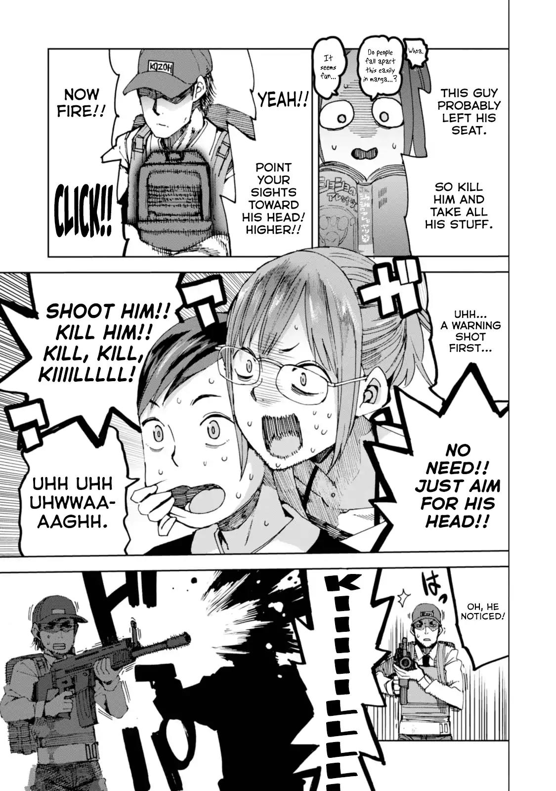 Chio-chan no Tsuugakuro Chapter 35 page 11 - Chapter 35: Momo Shinozuka's Battlegrounds