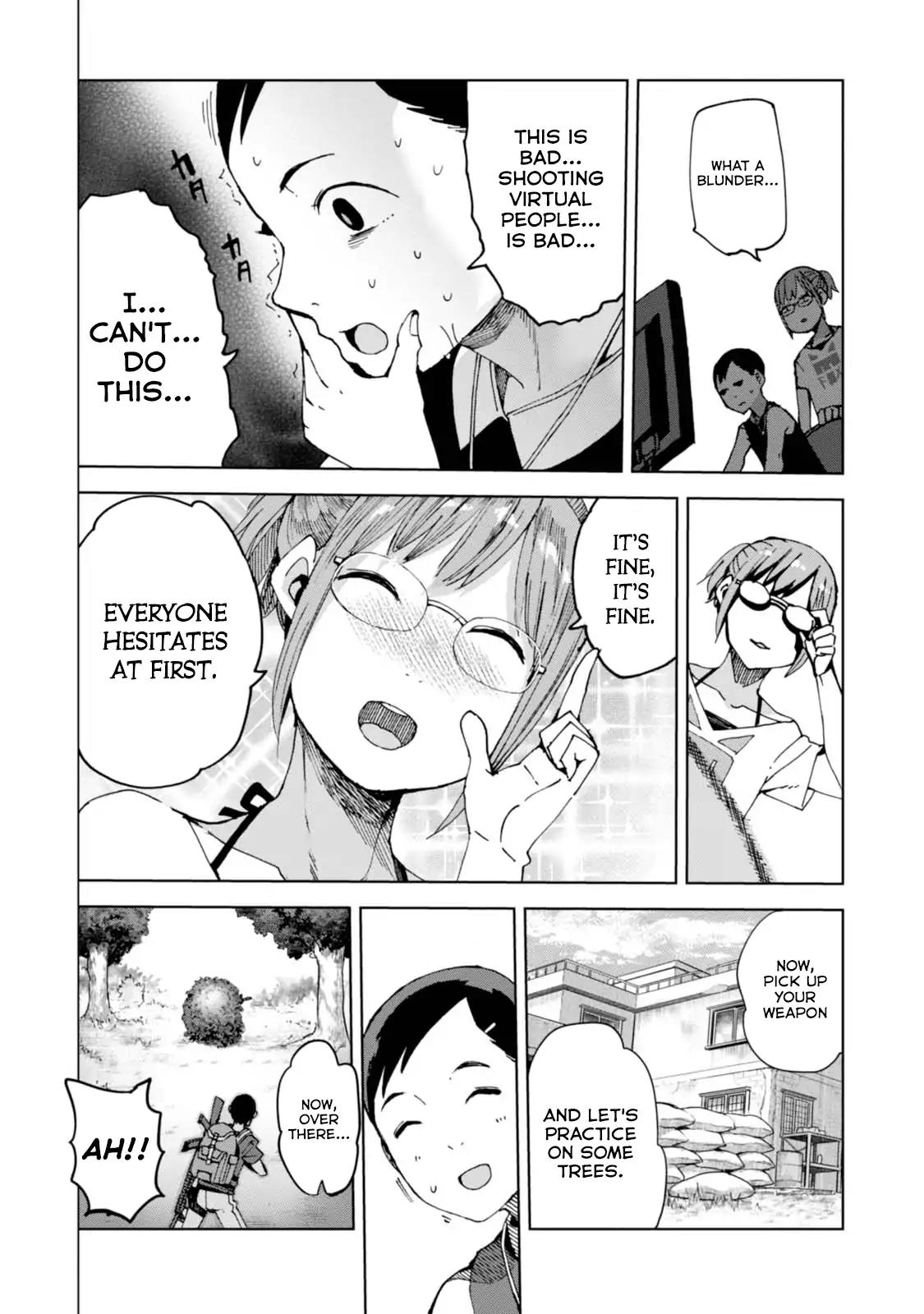 Chio-chan no Tsuugakuro Chapter 35 page 12 - Chapter 35: Momo Shinozuka's Battlegrounds
