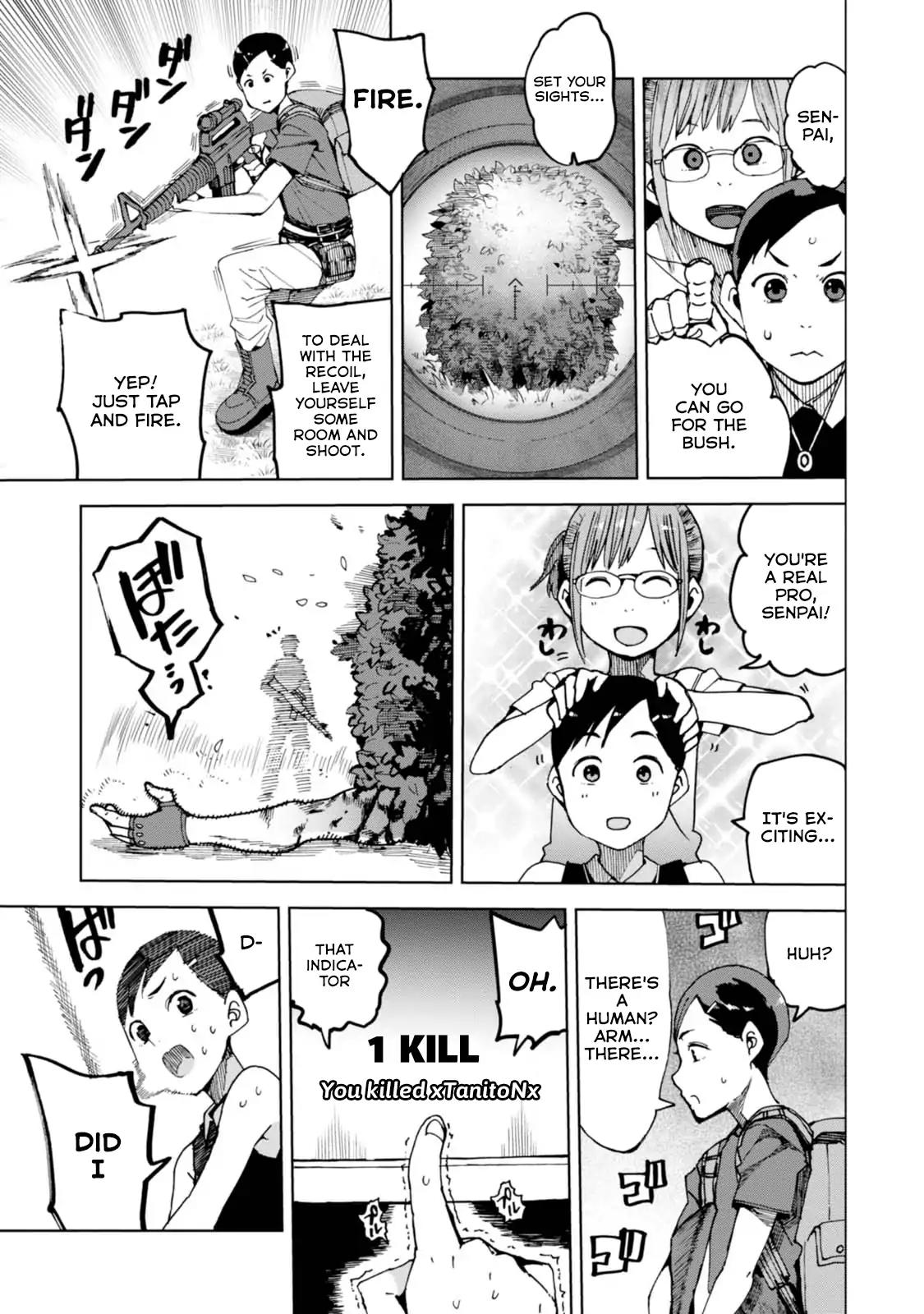 Chio-chan no Tsuugakuro Chapter 35 page 13 - Chapter 35: Momo Shinozuka's Battlegrounds
